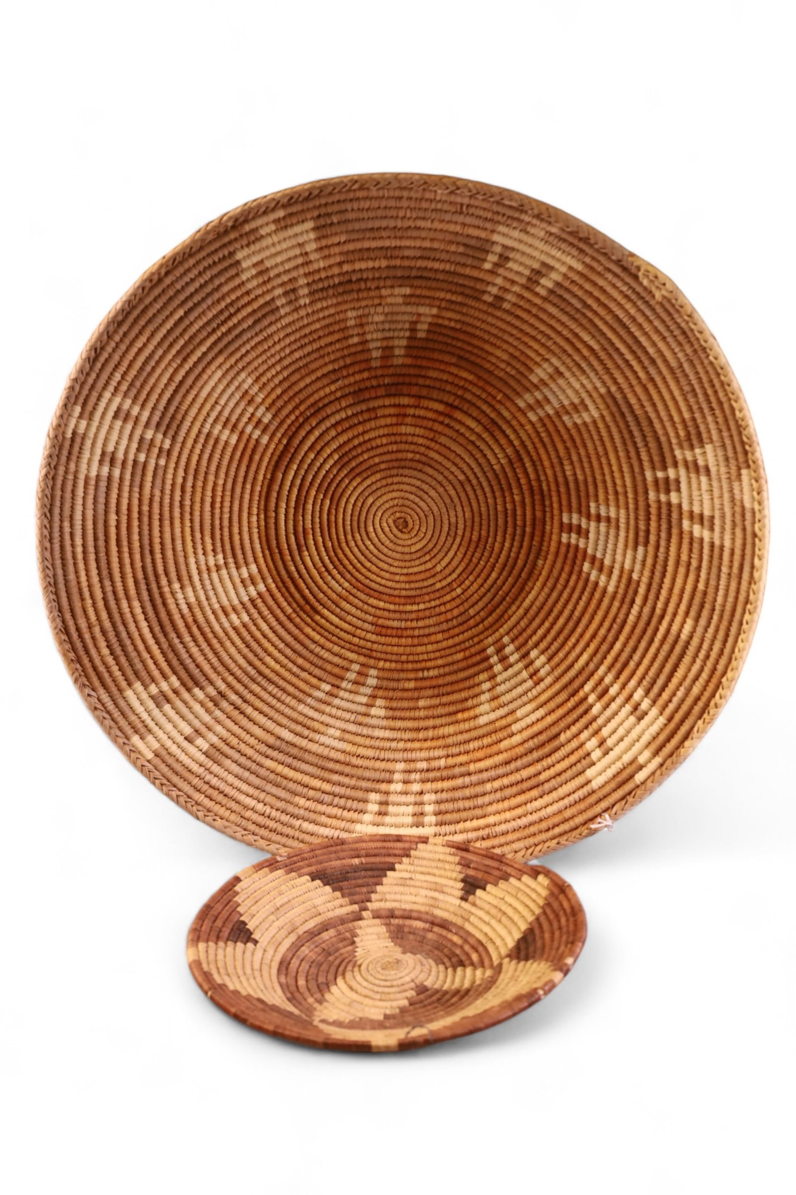 2 POPAGO BASKETS: DIAMETERS ARE 13" & 27".
