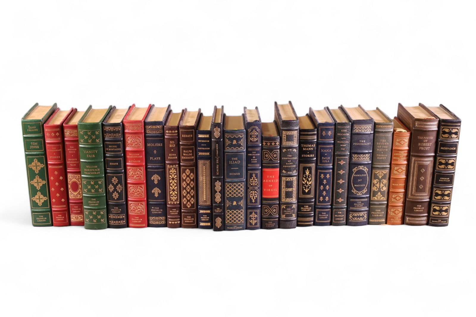 LOT OF FRANKILN LEATHERBOUND BOOKS (1 of 5)