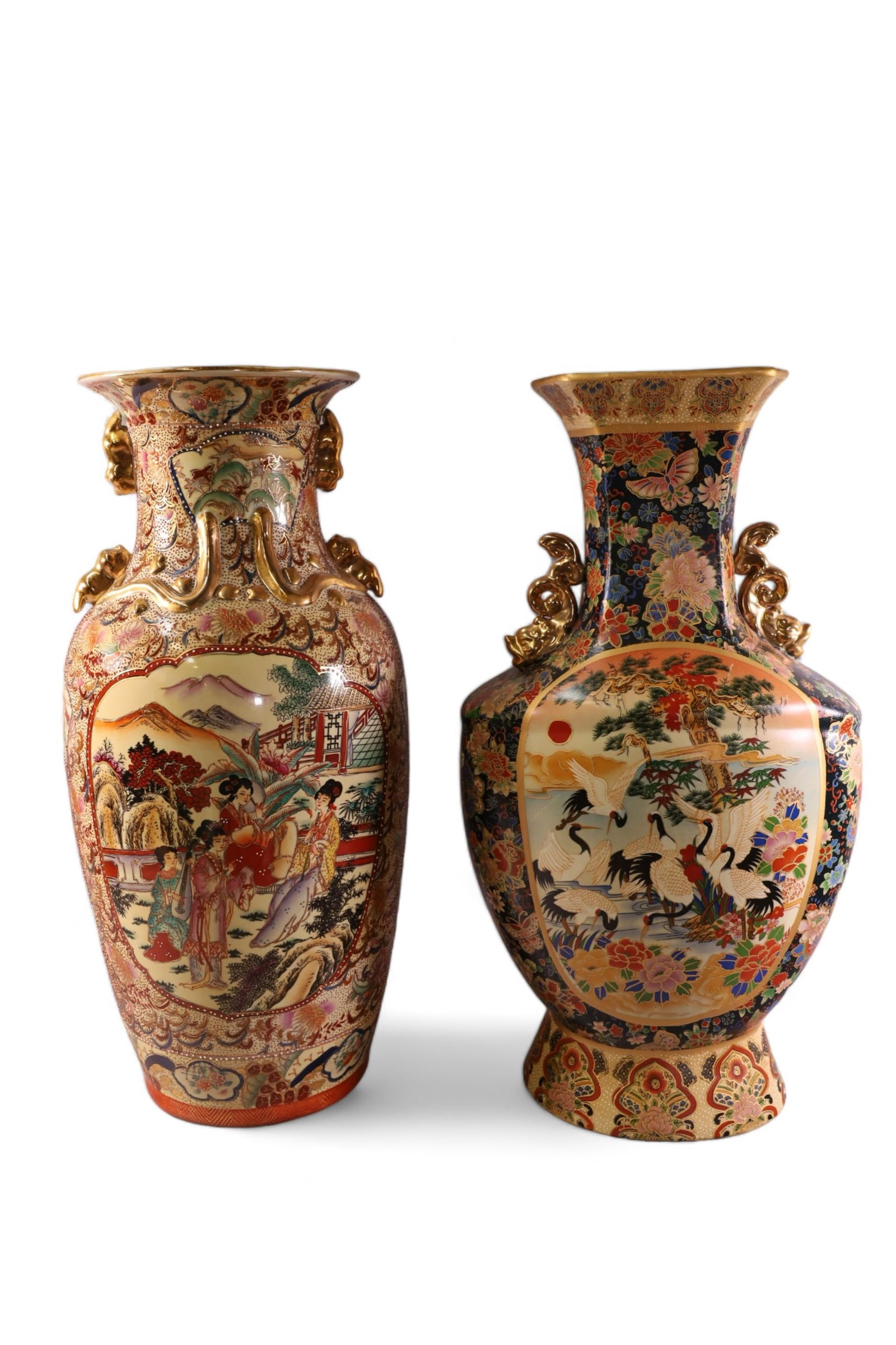 2 LARGE CONTEMPORARY CHINESE VASES (1 of 3)
