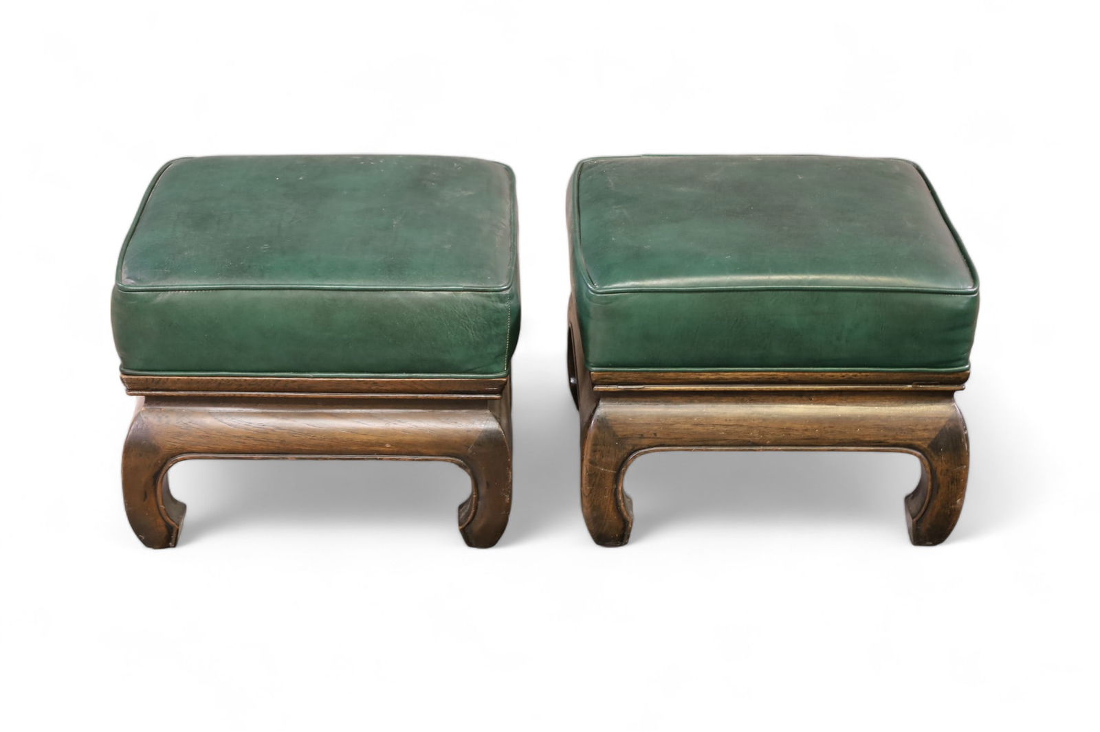 PAIR OF ASIAN STYLE FOOTSTOOLS (1 of 2)