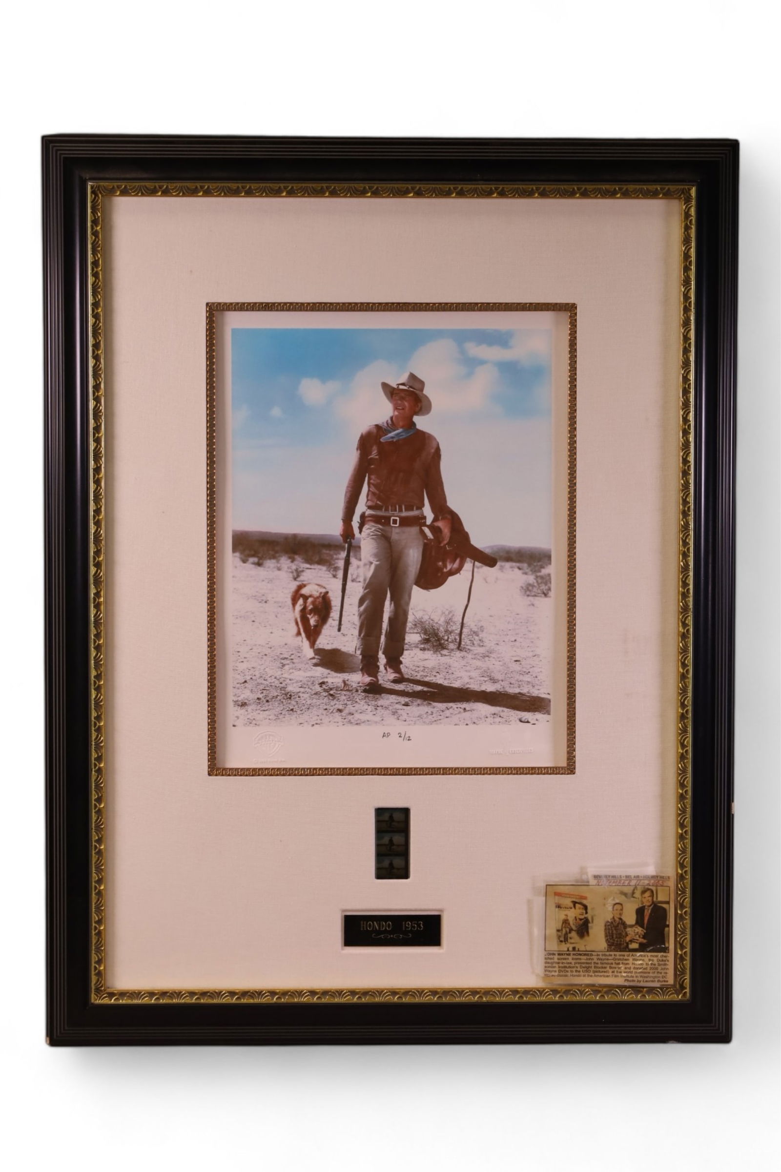 JOHN WAYNE "HONDO" FRAMED PICTURE (1 of 5)