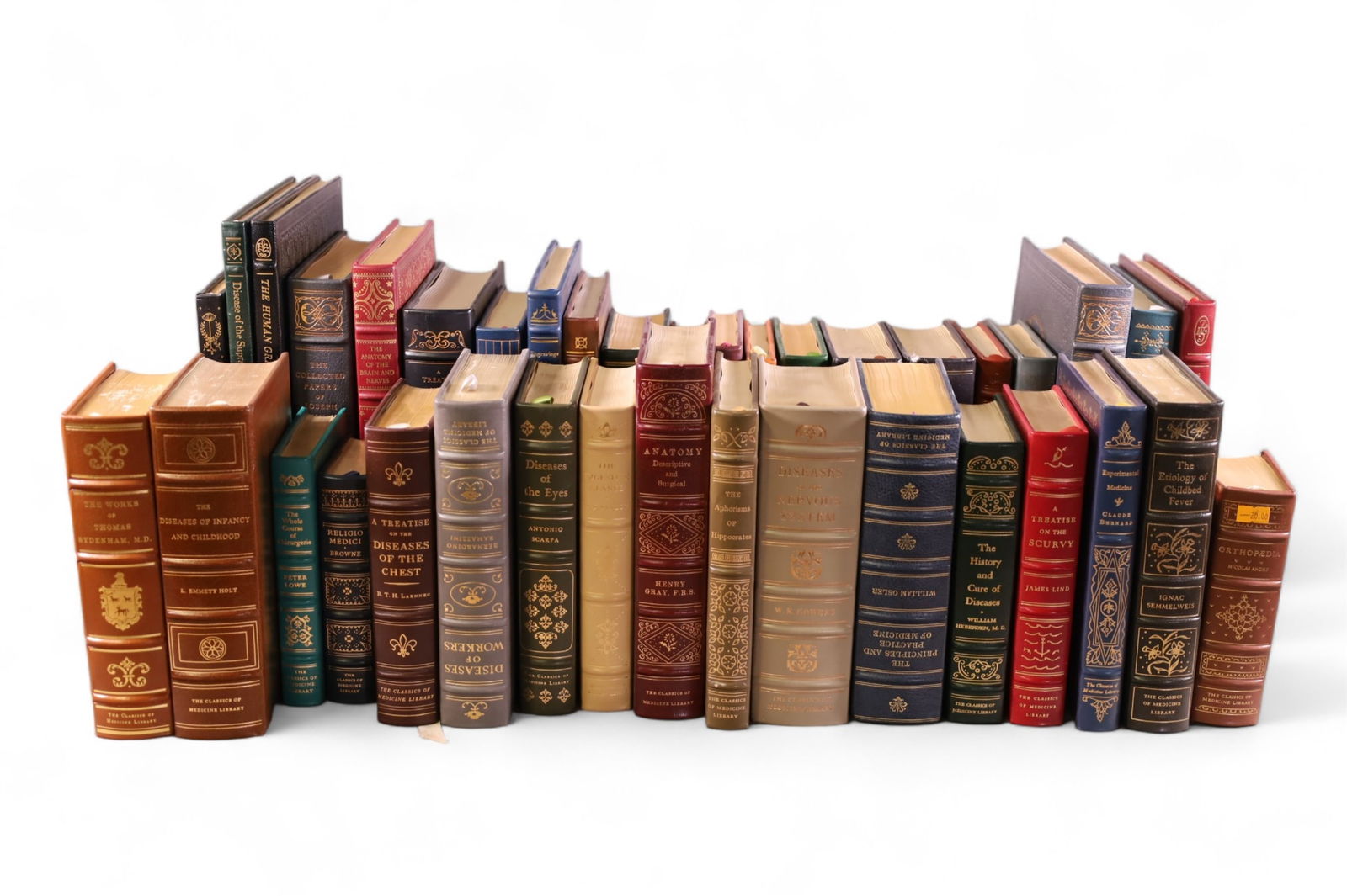 COLLECTION OF LEATHERBOUND BOOKS (1 of 7)