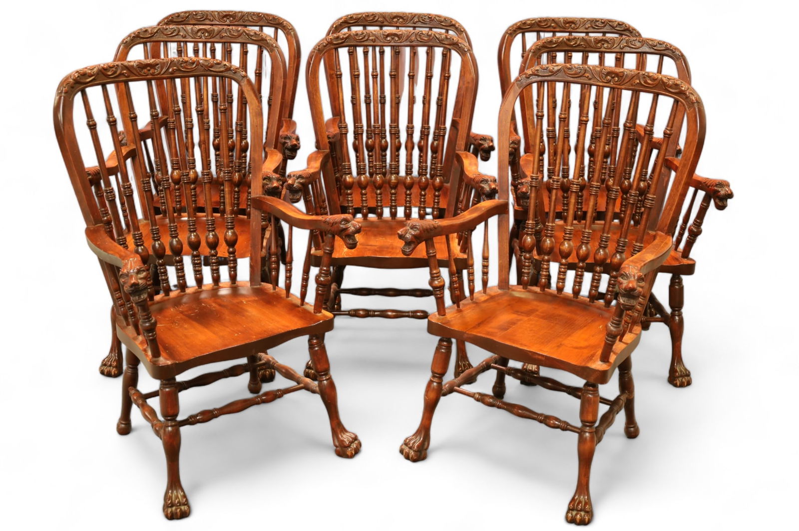 SET OF 8 CONTEMPORARY DINING ROOM CHAIRS (1 of 4)