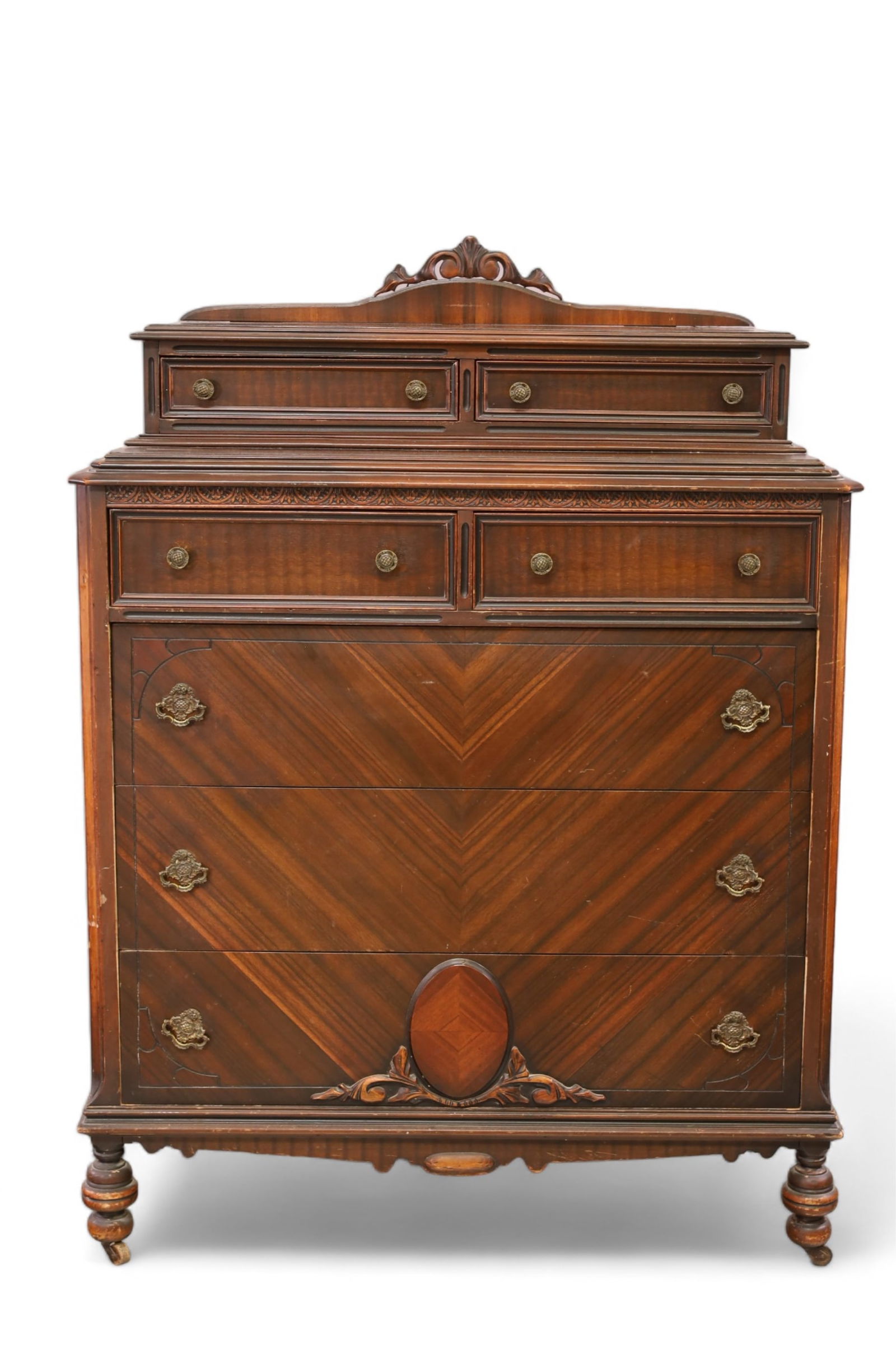 1930'S WALNUT HIGHBOY (1 of 3)