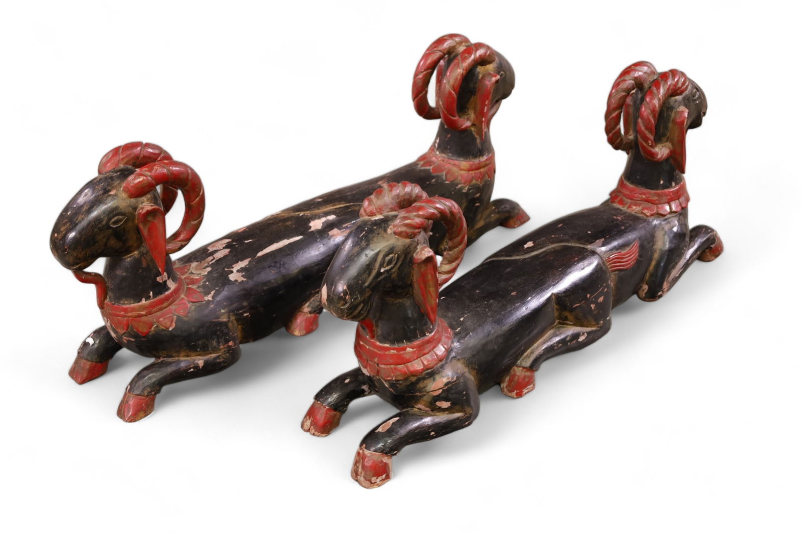 PAINTED ASIAN TABLE BASE (1 of 3)