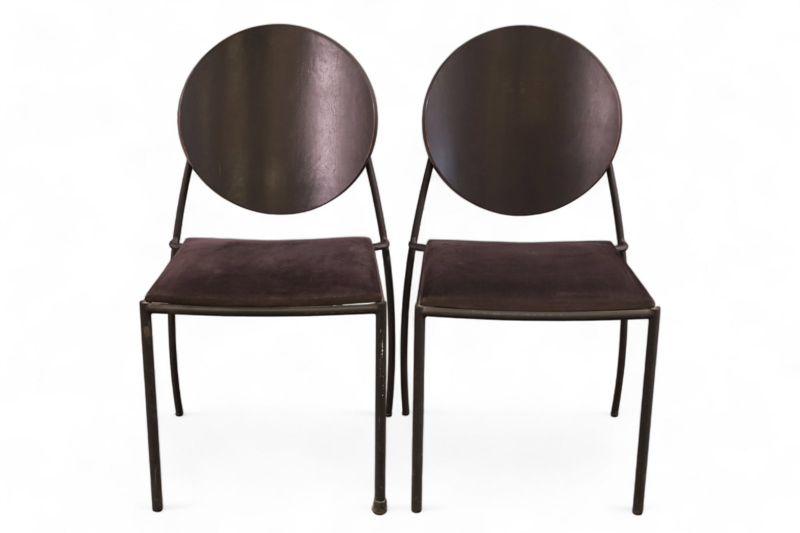Two Dakota Jackson Vik Ter 2 Chairs (as is) (1 of 3)