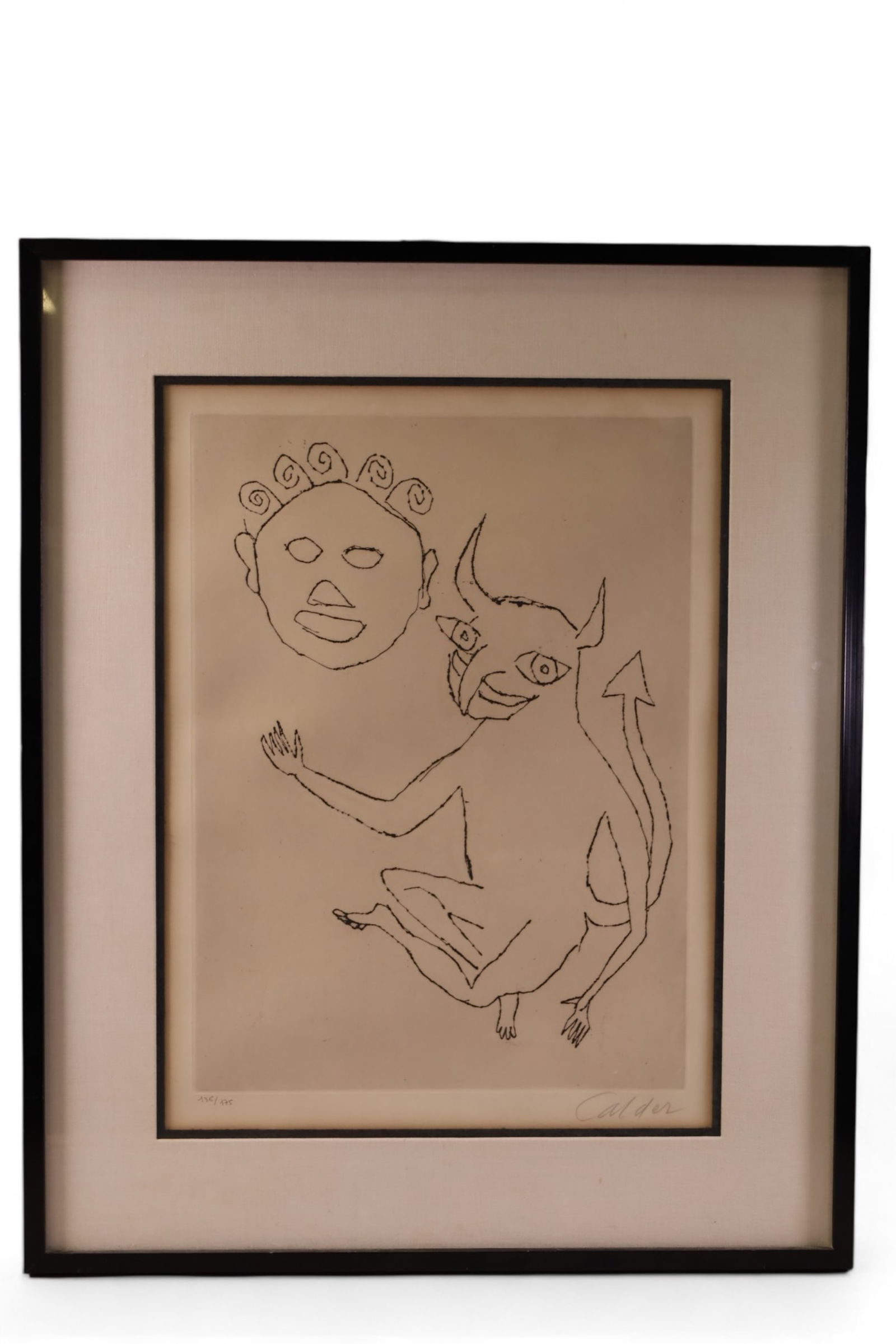 ALEXANDER CALDER FRAMED PRINT (1 of 4)