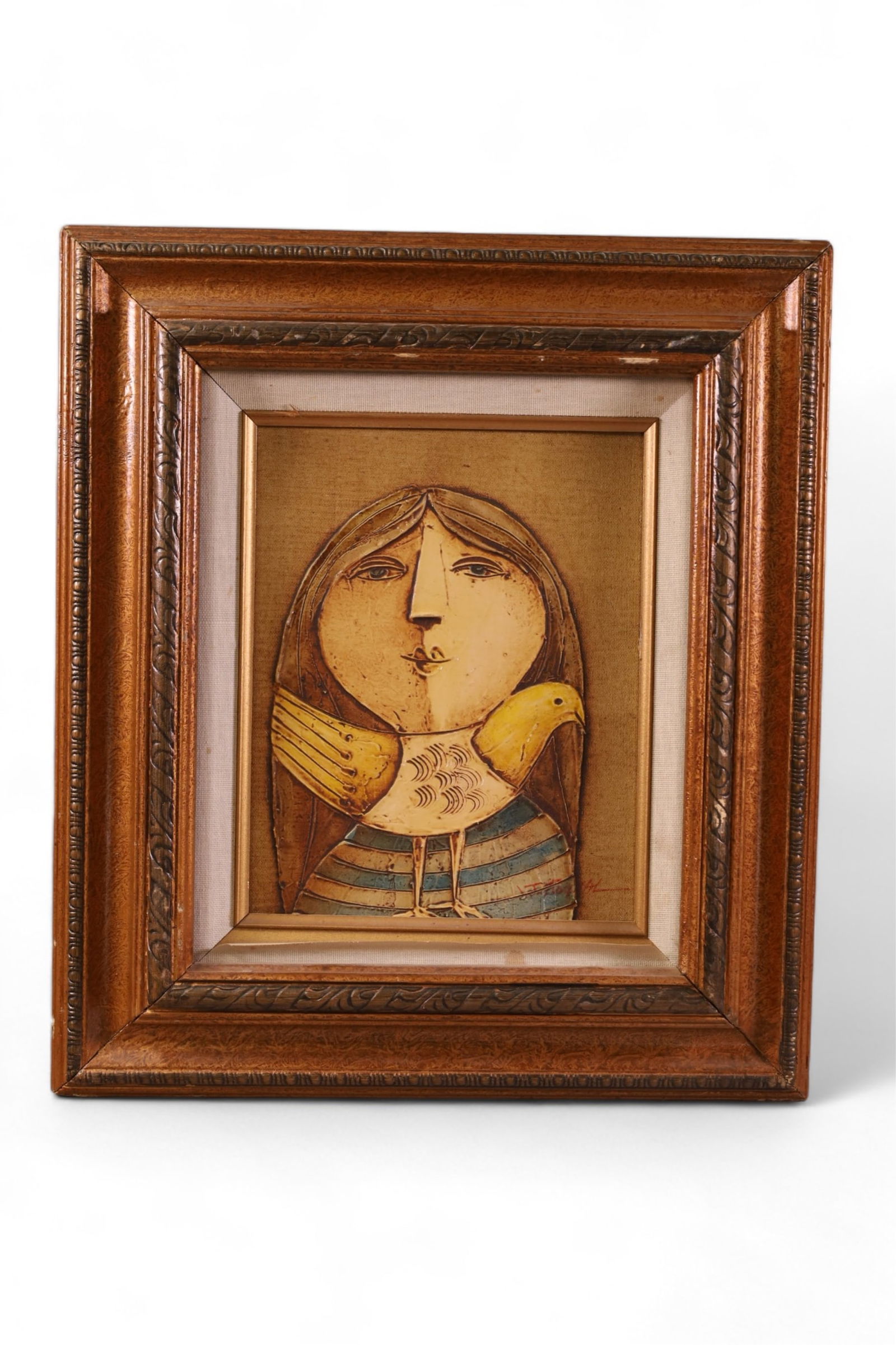 J. ROYBAL OIL PAINTING (1 of 3)