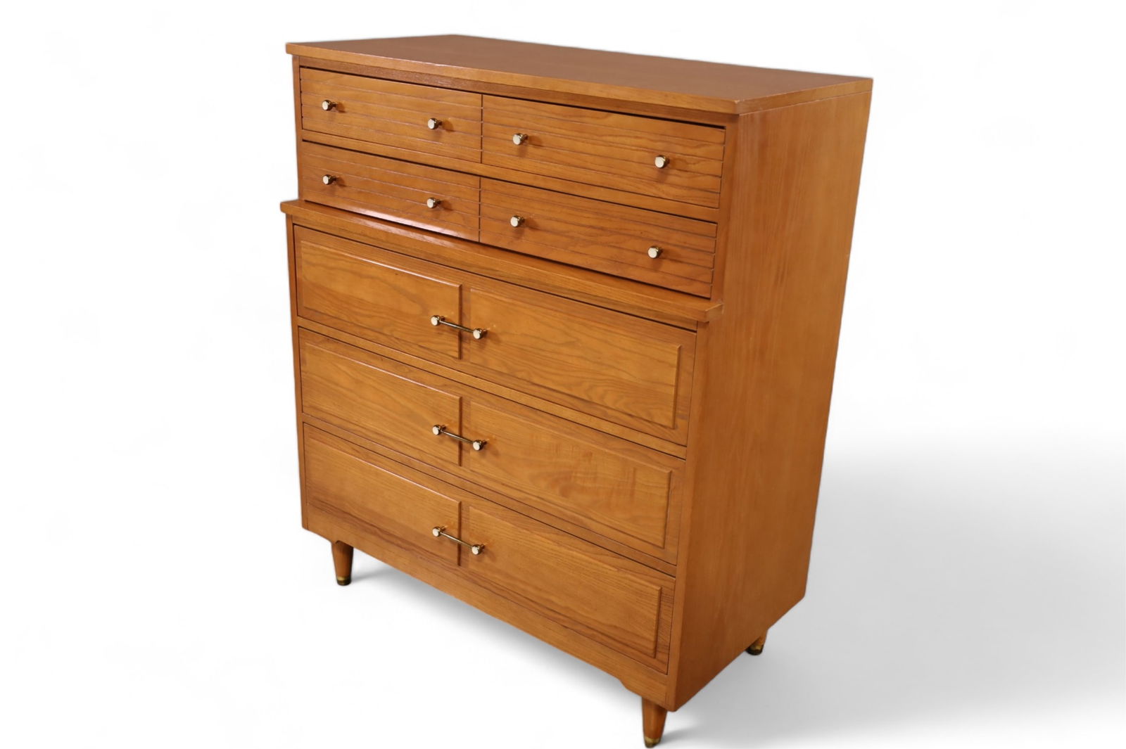 MID CENTURY MODERN HIGHBOY CHEST (1 of 2)