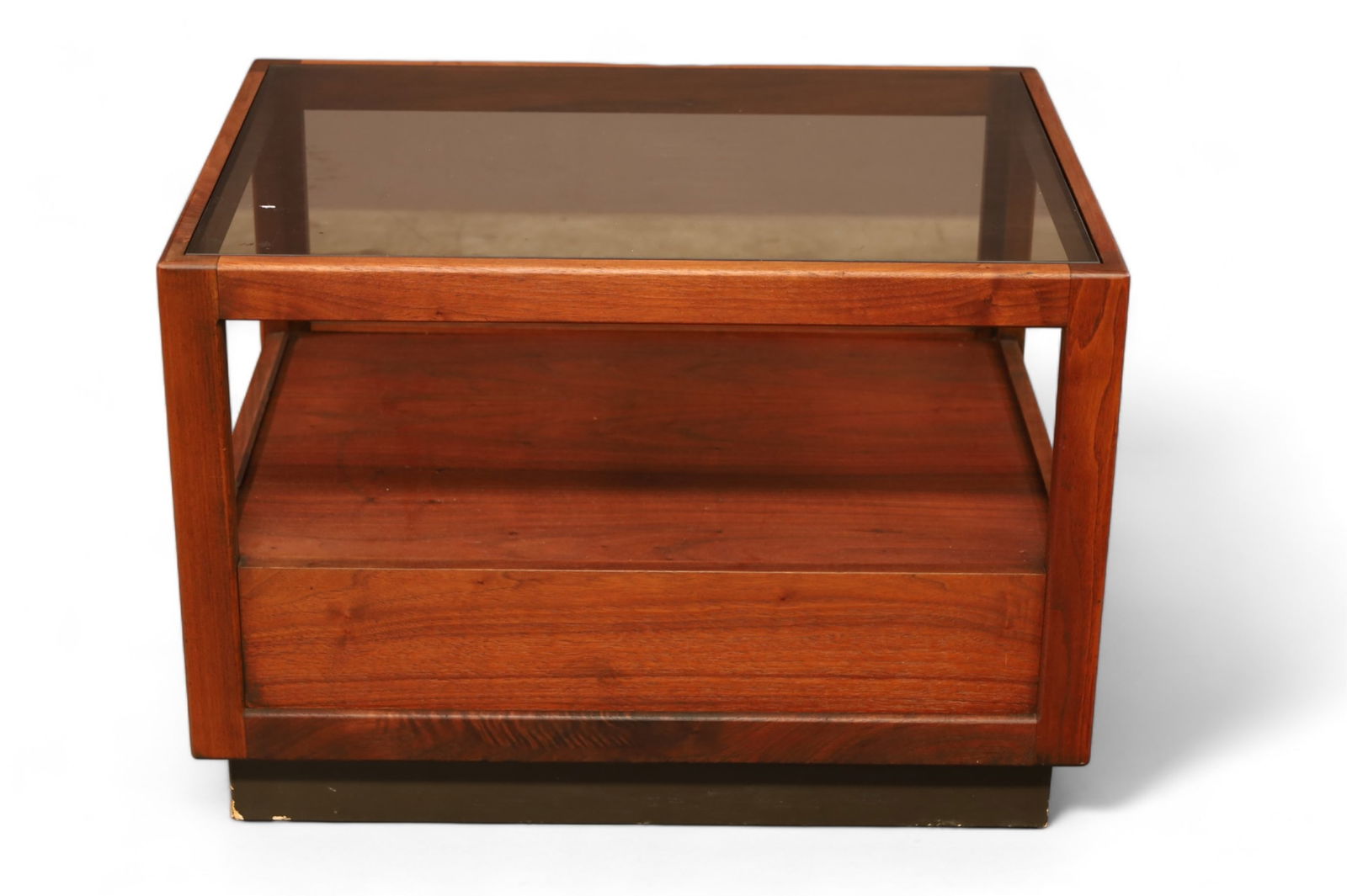 BROWN SALTMAN STYLE SIDE TABLE (1 of 5)