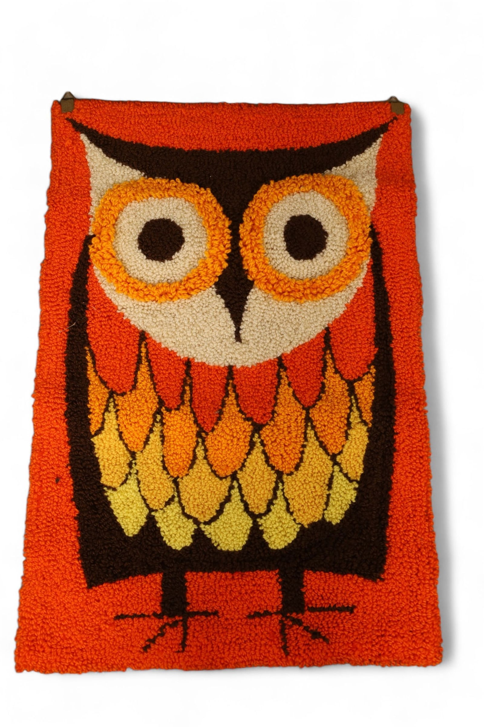 MID CENTURY MODERN OWL WALL HANGING (1 of 2)