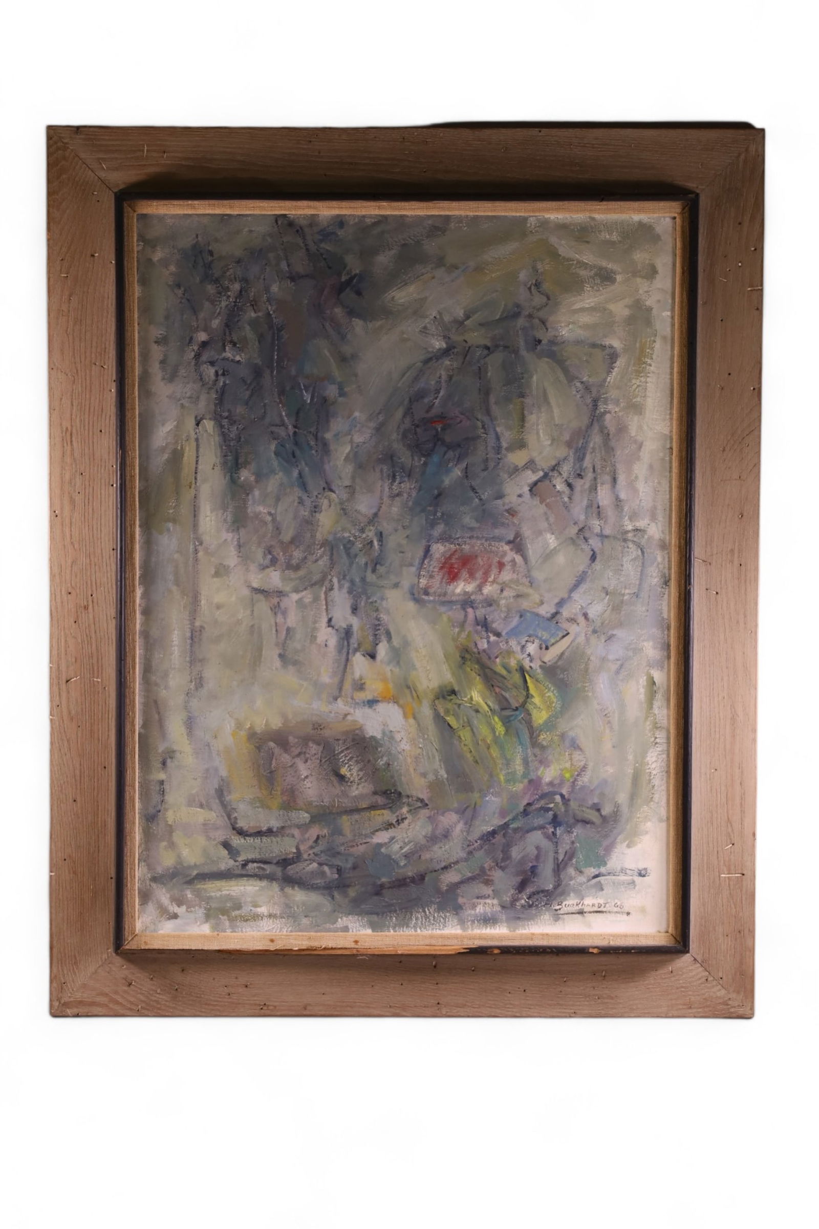 HANS BURKHARDT OIL PAINTING (1 of 4)