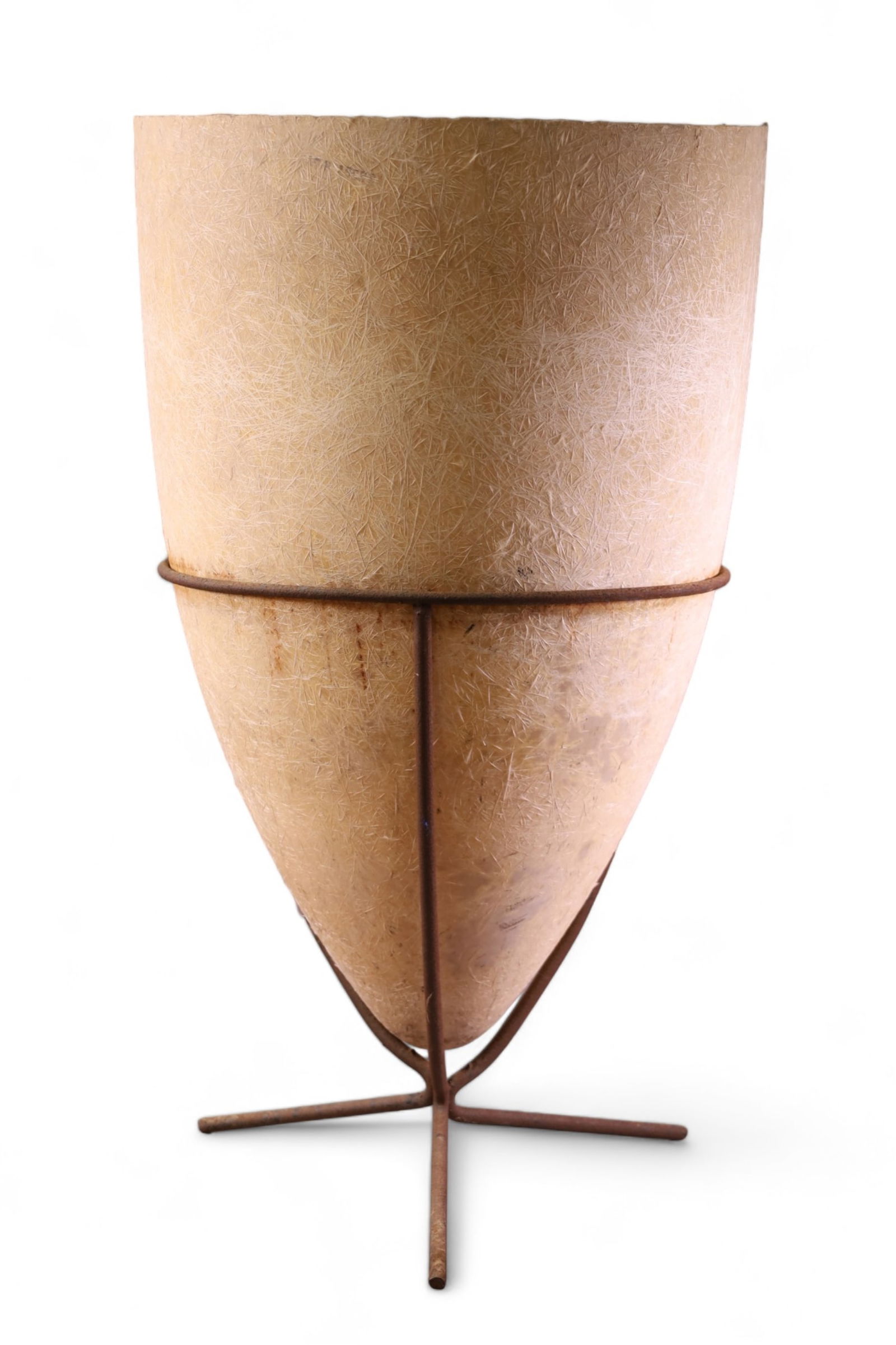 MID CENTURY FIBERGLASS PLANTER (1 of 3)