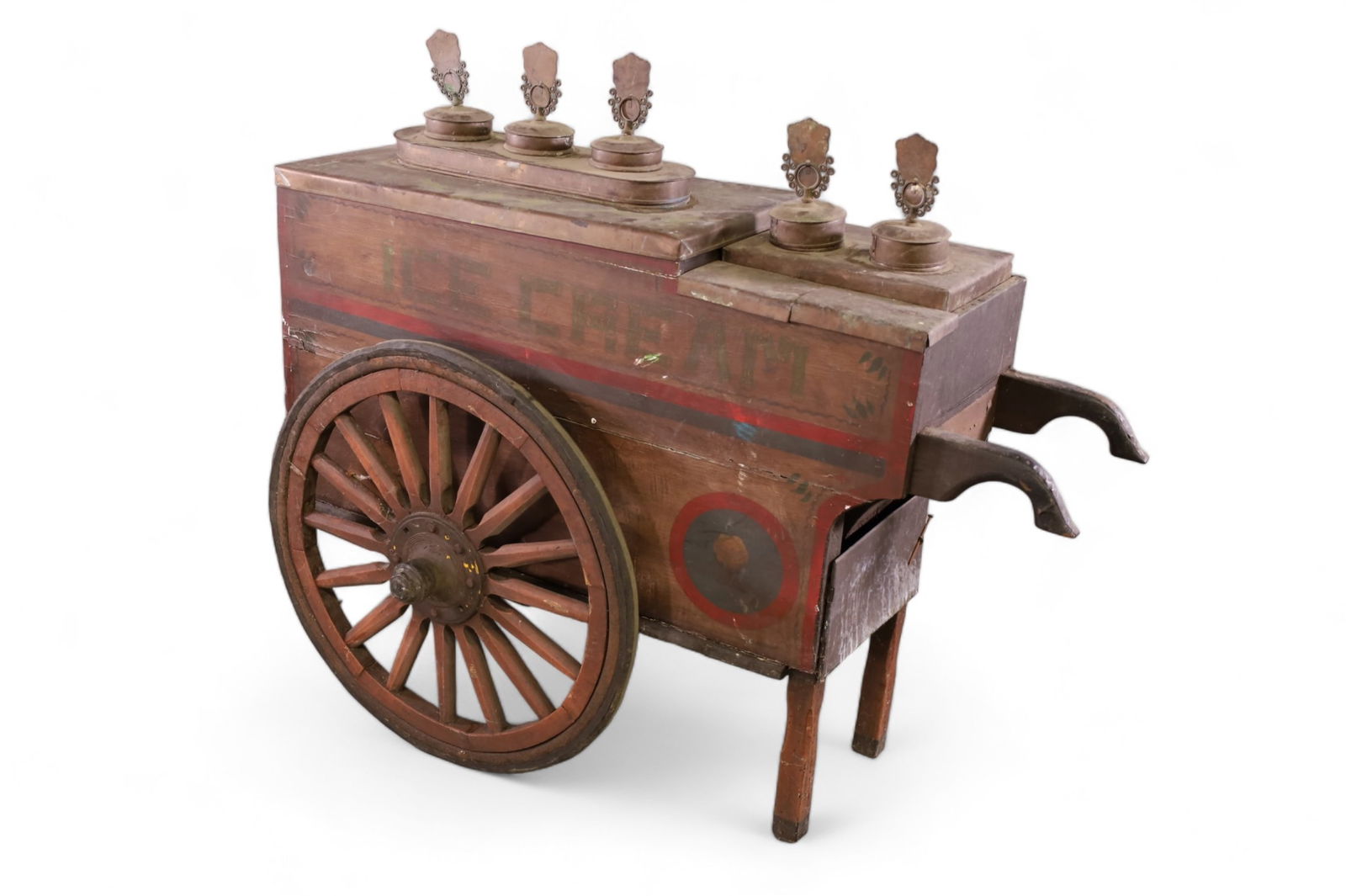 ANTIQUE ICE CREAM CART (1 of 4)