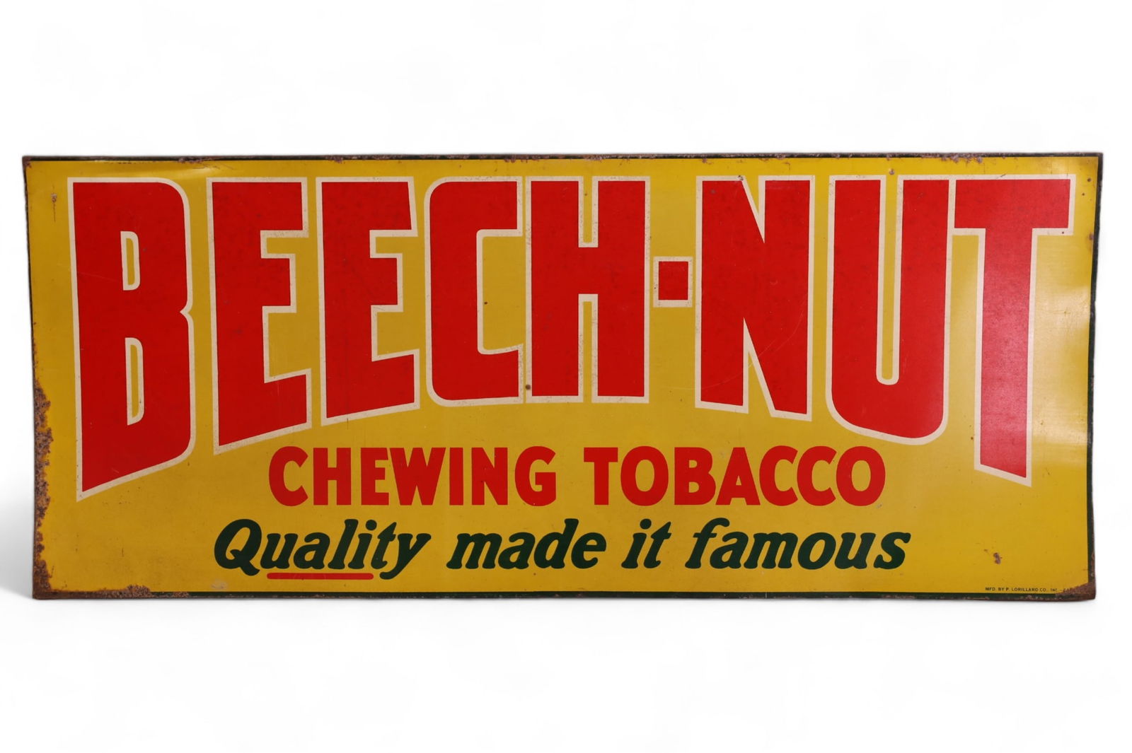 BEECH NUT TOBACCO SIGN (1 of 2)