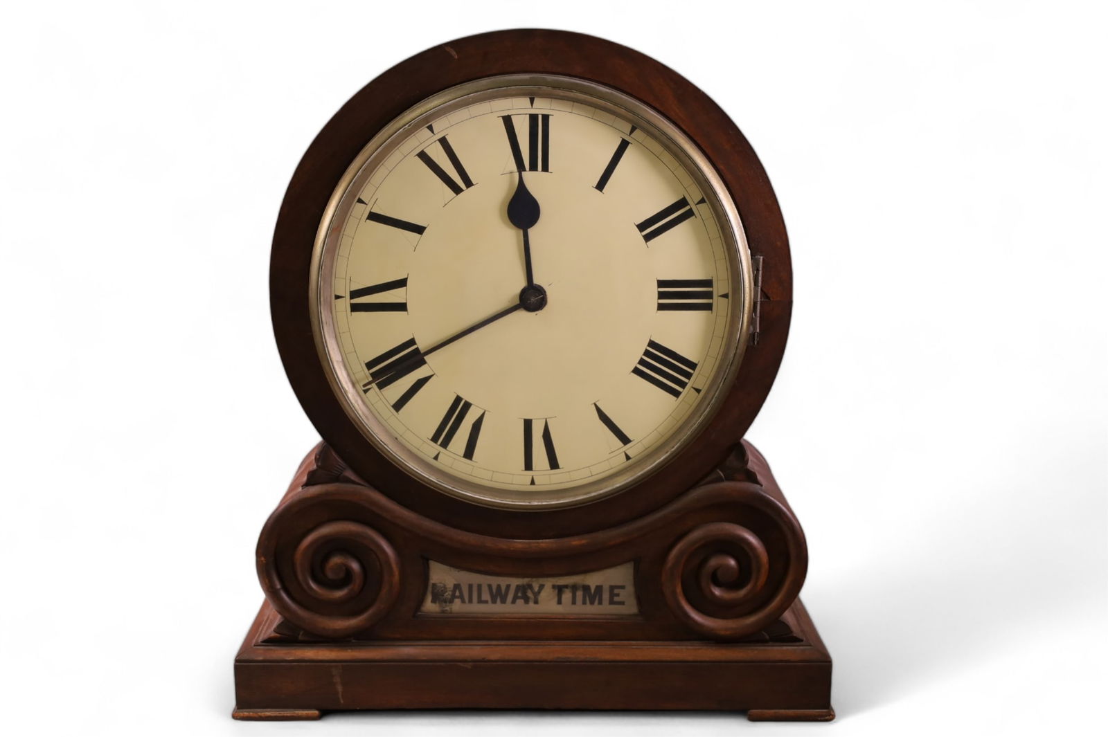 DOUBLE SIDED RAILWAY CLOCK (1 of 9)