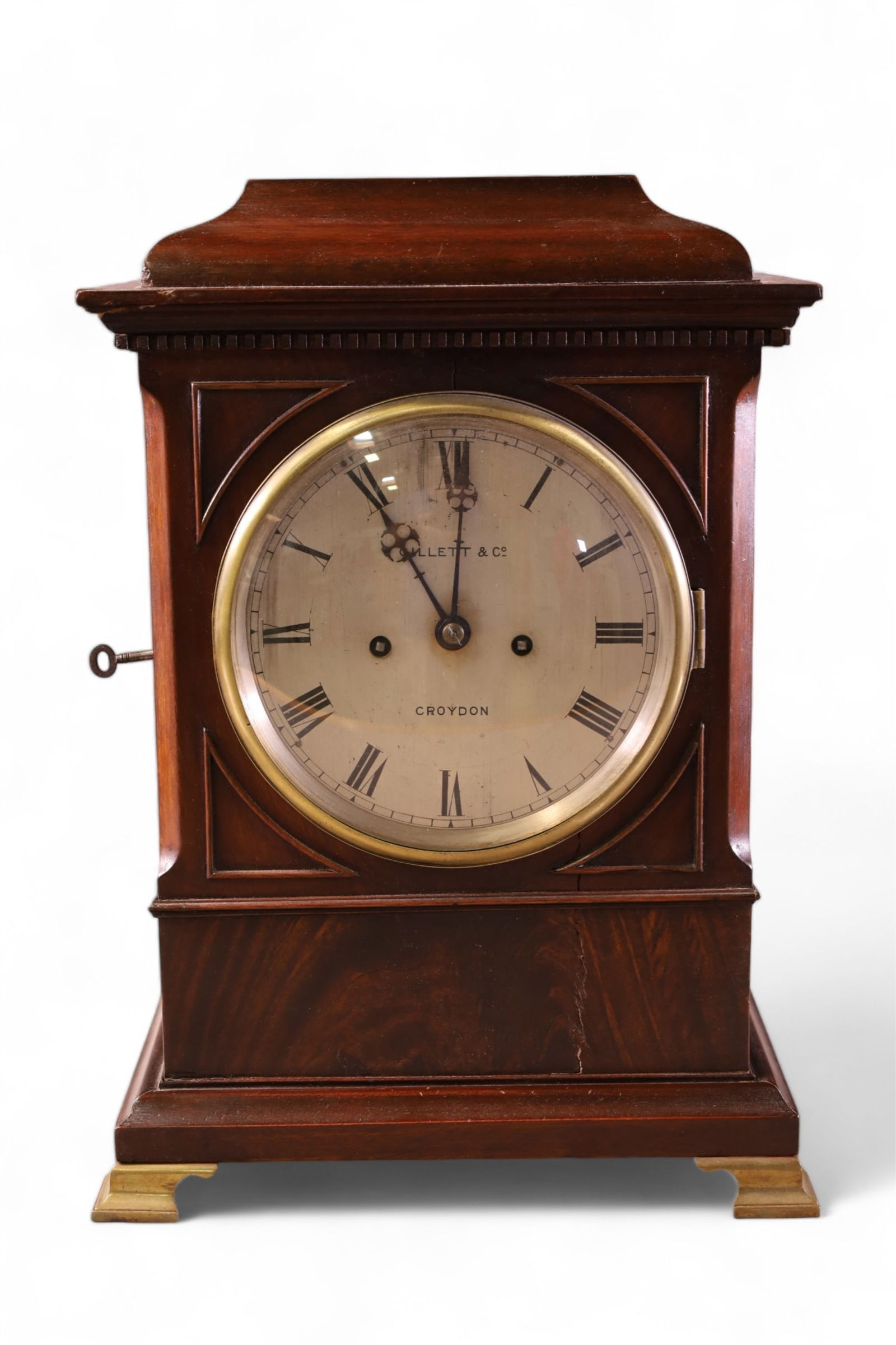 GILLETT & CO BRACKET CLOCK (1 of 5)
