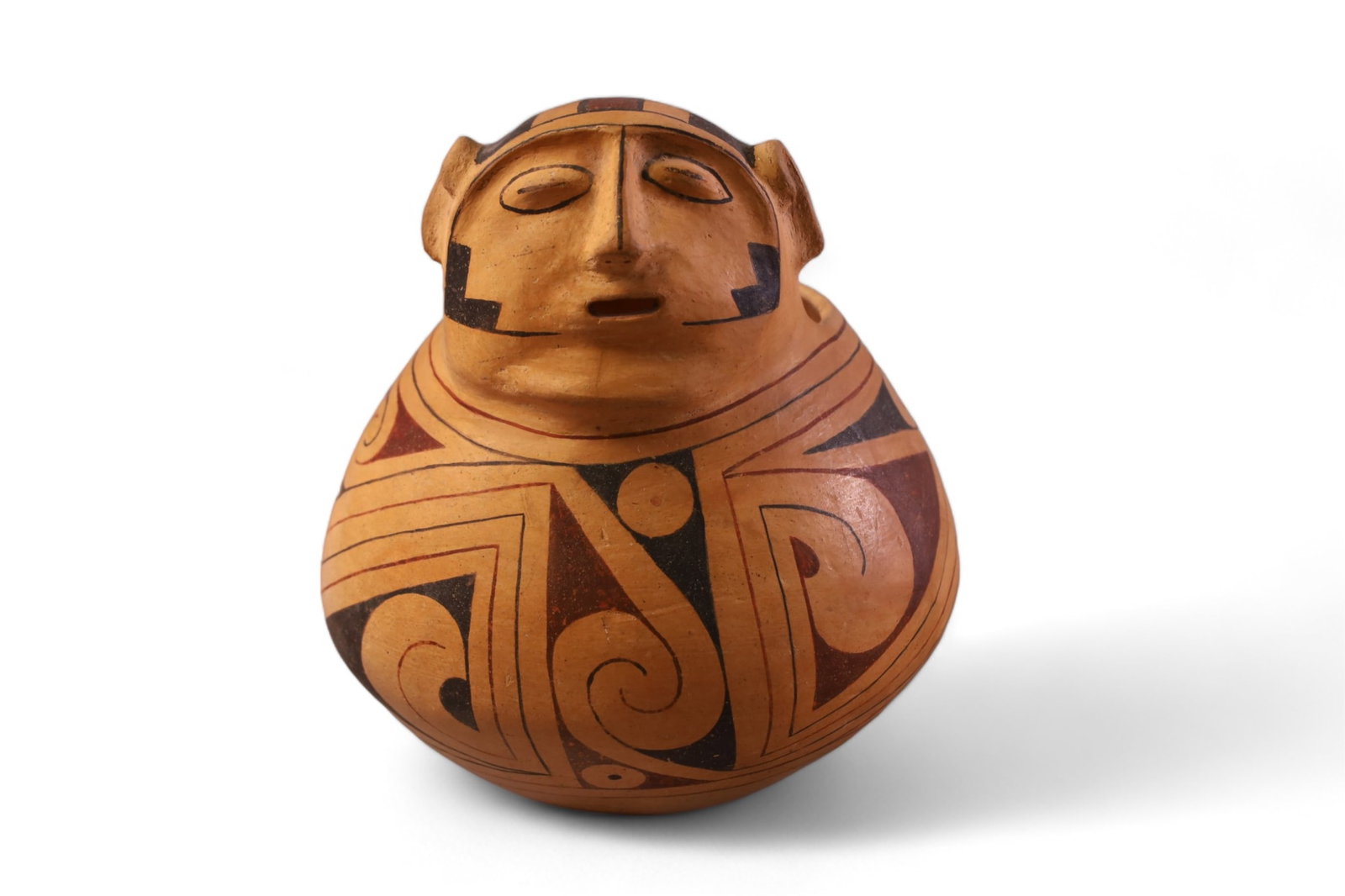 PRE COLUMBIAN STYLE POTTERY VASE (1 of 3)