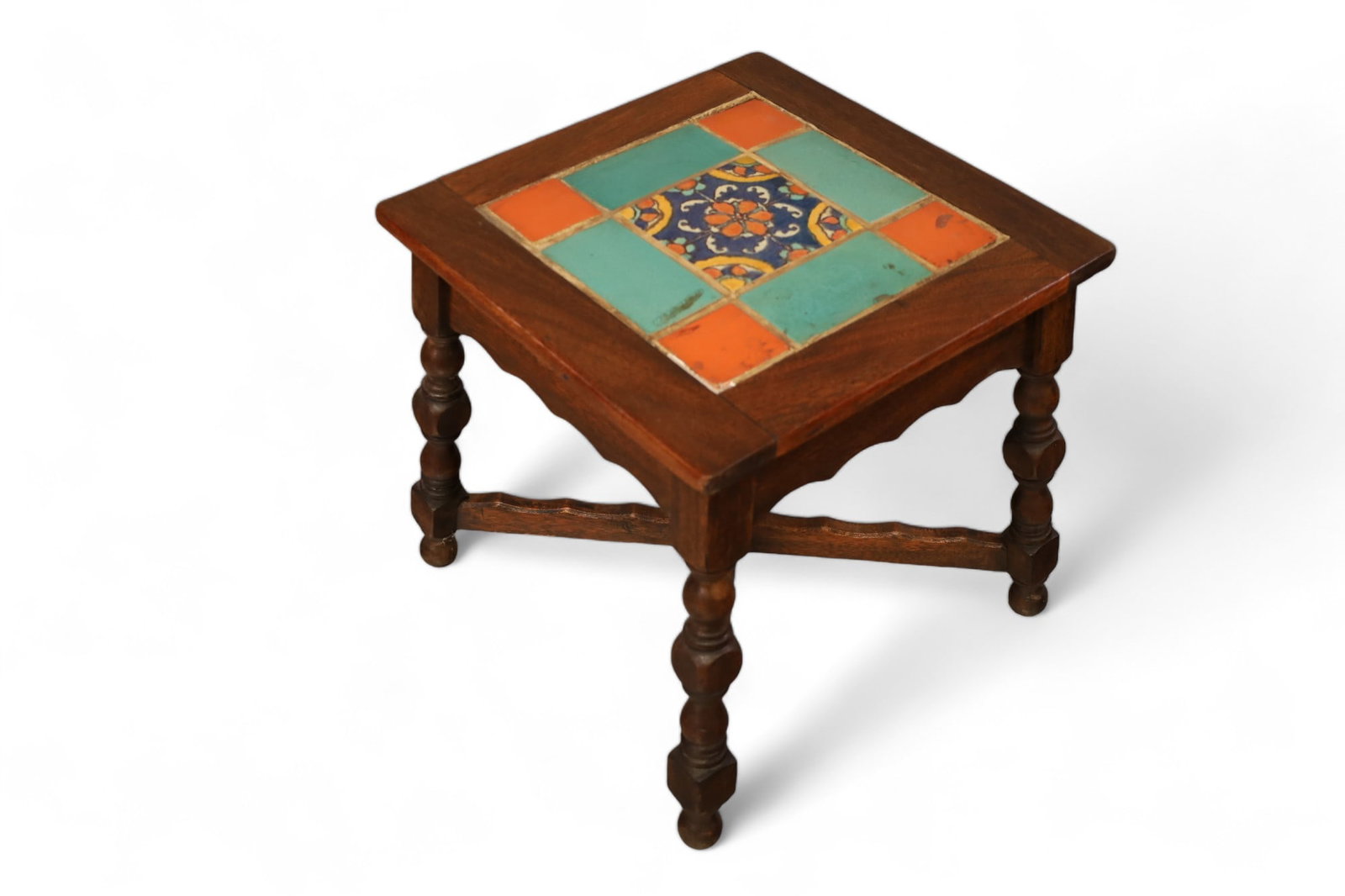 TILE TOP SIDE TABLE (1 of 3)