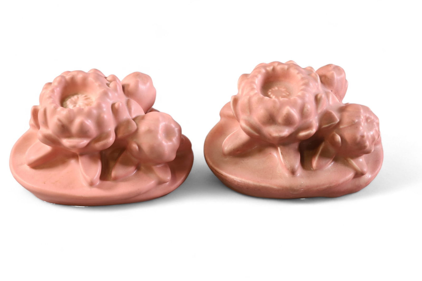 PAIR OF ROOKWOOD BOOKENDS (1 of 4)