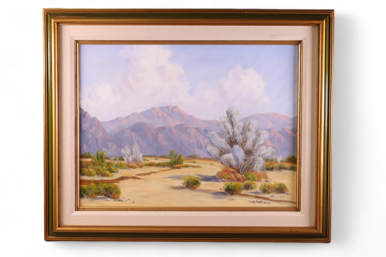 LELA FRANK DESERT LANDSCAPE PAINTING (1 of 3)