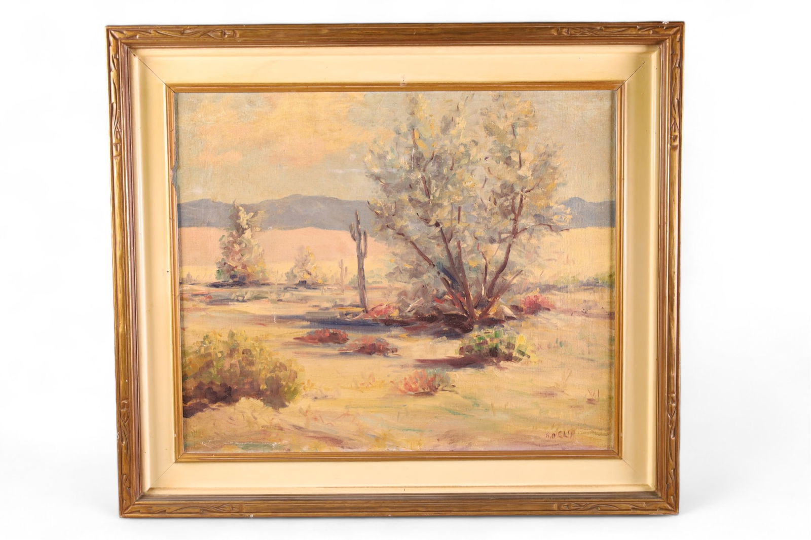 DESERT LANDSCAPE PAINTING (1 of 3)