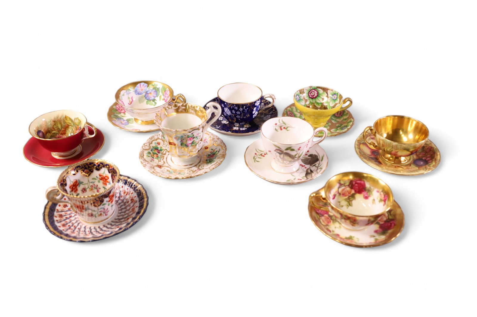 9 SET OF CUPS & SAUCERS (1 of 5)