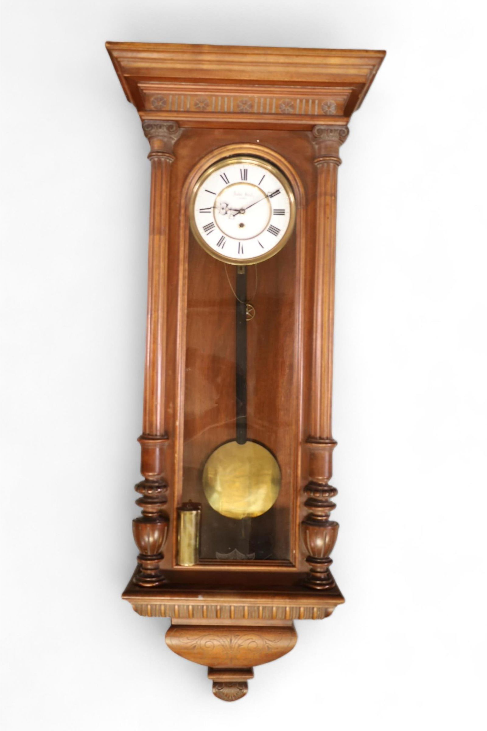 VIENNA REGULATOR WALL CLOCK (1 of 2)