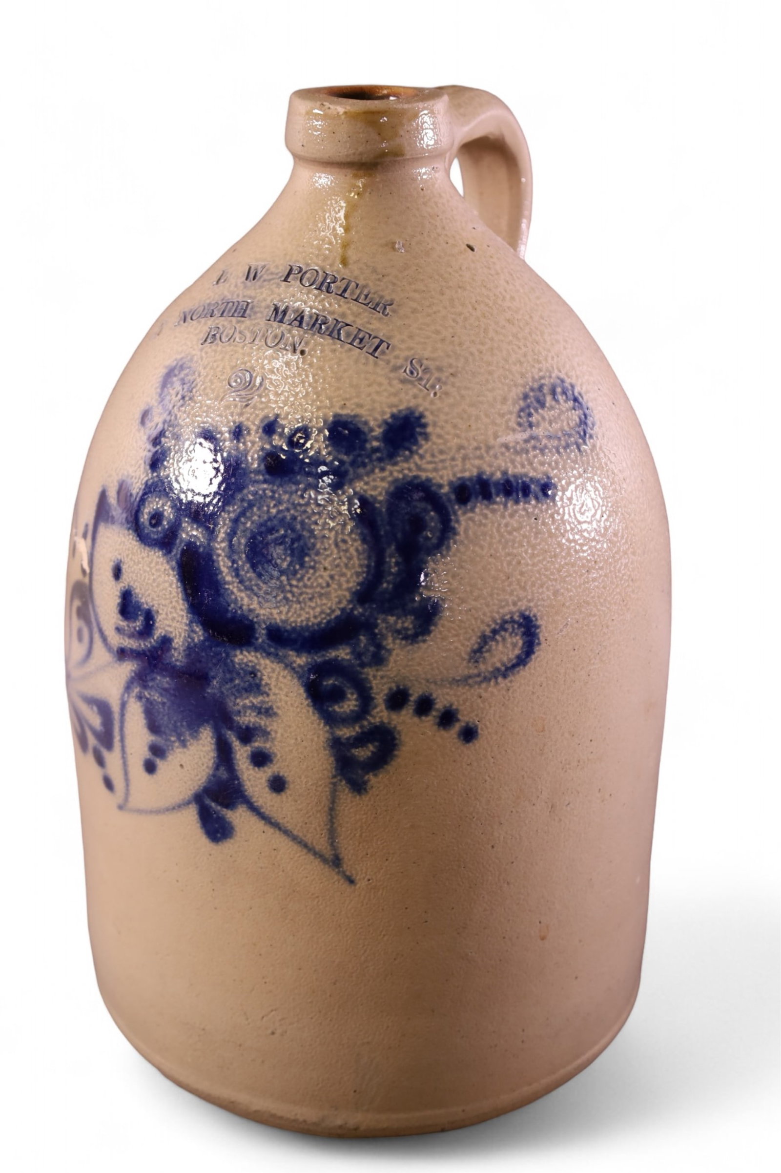L.W. PORTER 2 GALLON STONEWARE JUG (1 of 5)