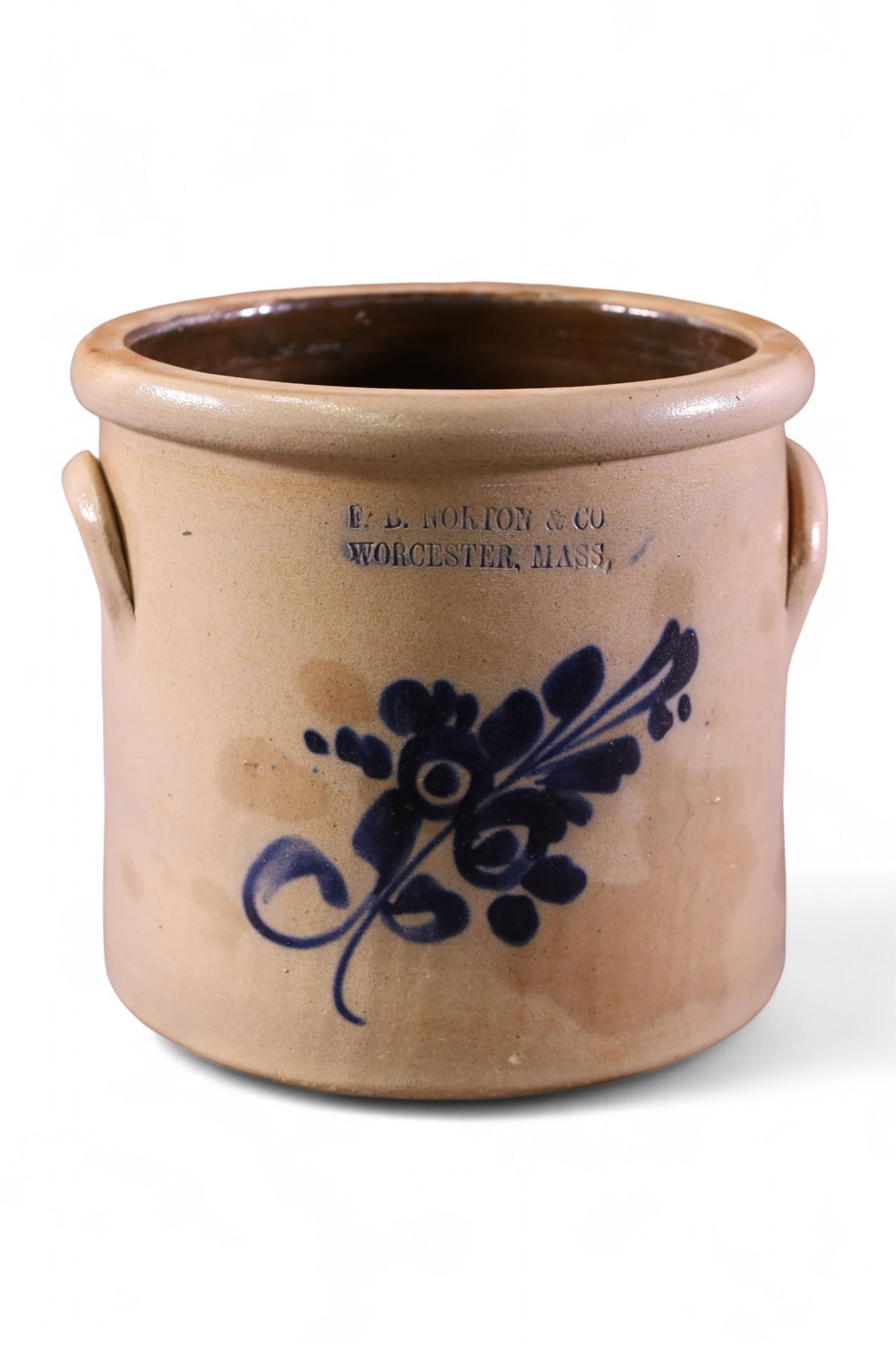 E.B. NORTON STONEWARE JUG (1 of 2)