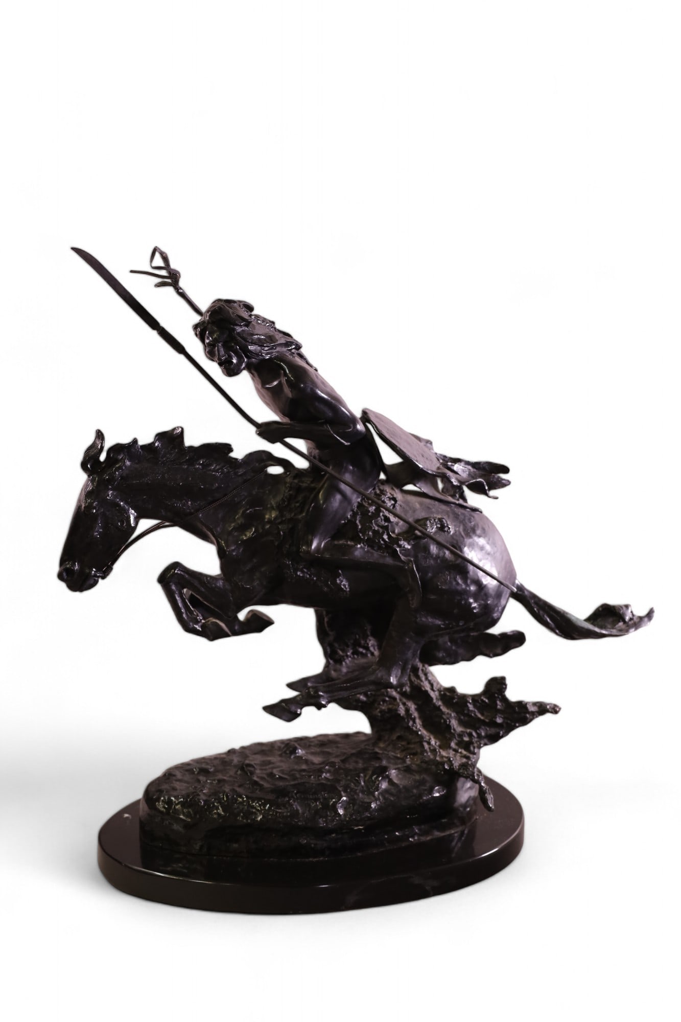 FREDERIC REMINGTON "CHEYENNE" BRONZE (1 of 3)