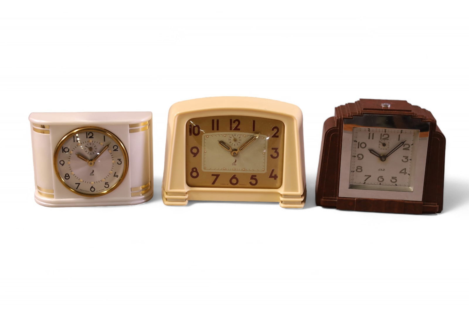 3 JAZ DESK CLOCKS (1 of 4)
