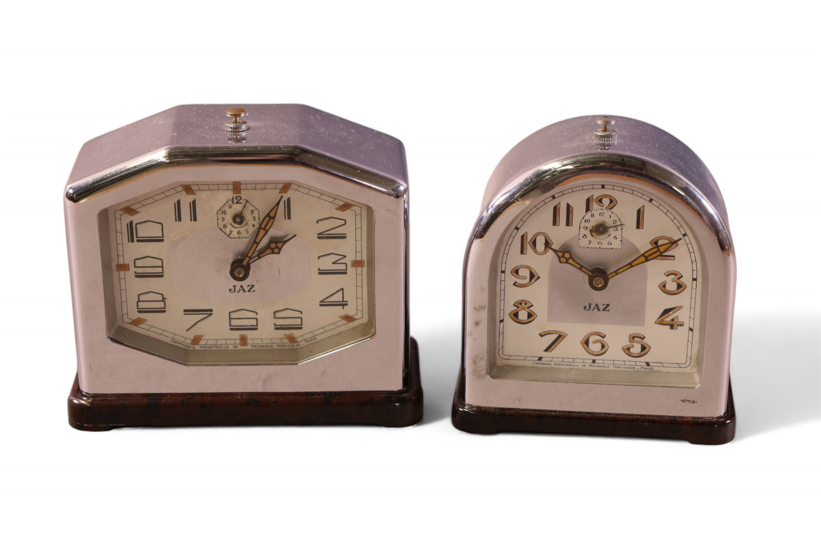 2 JAZ ALARM DESK CLOCKS (1 of 3)