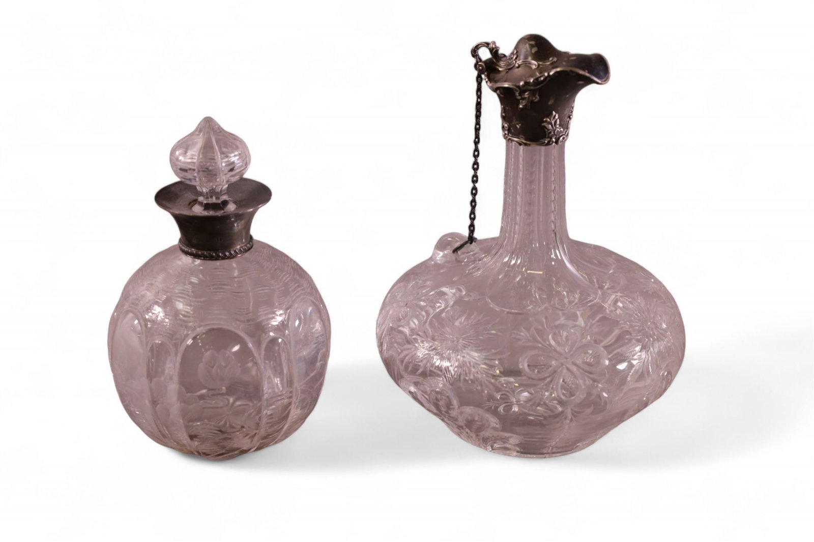 2 PIECES OF VICTORIAN GLASS (1 of 3)