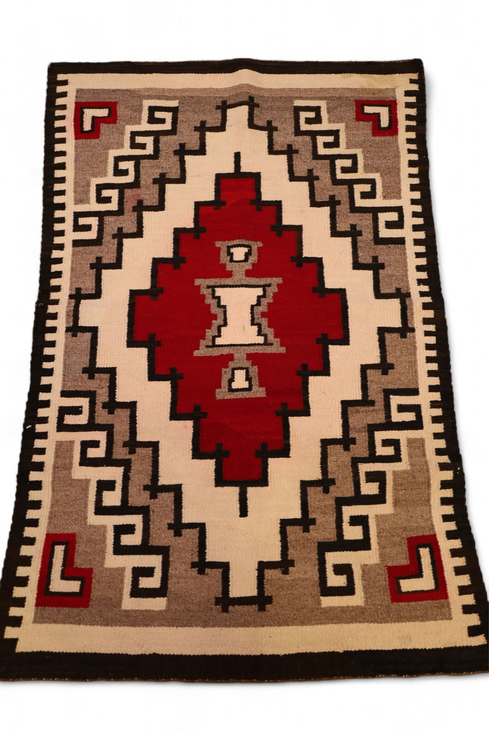 NAVAJO GANADO WEAVING OR RUG (1 of 3)