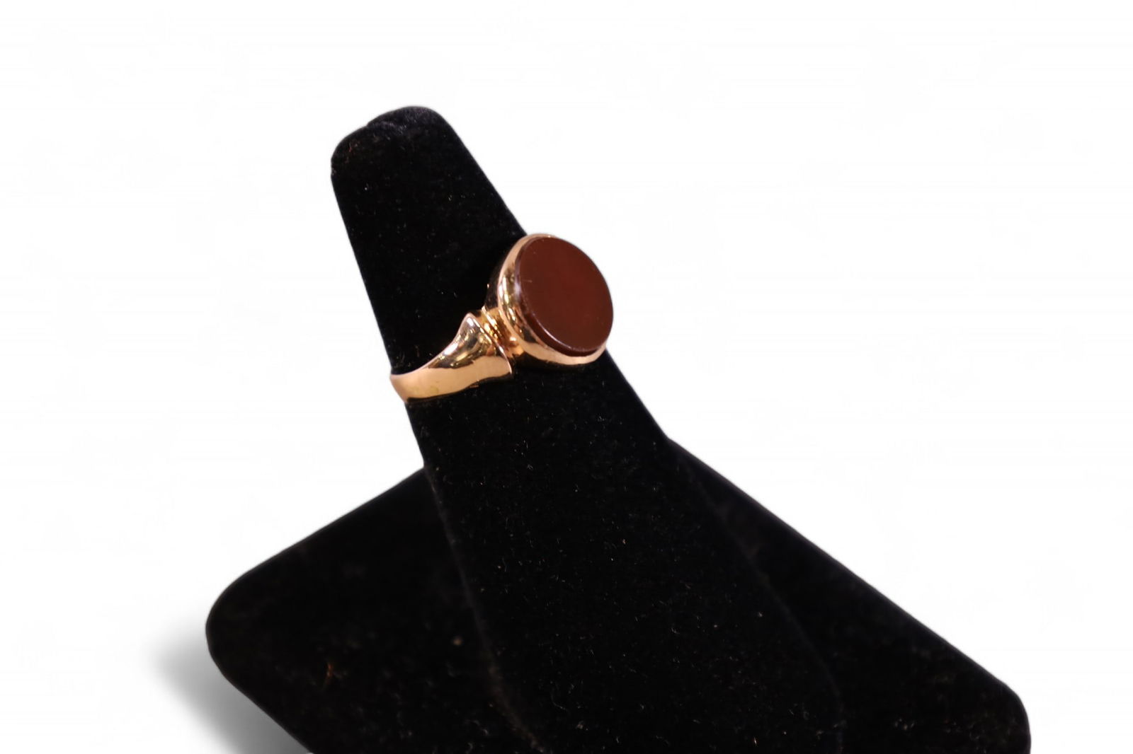 14K GOLD & CARNELIAN RING (1 of 3)