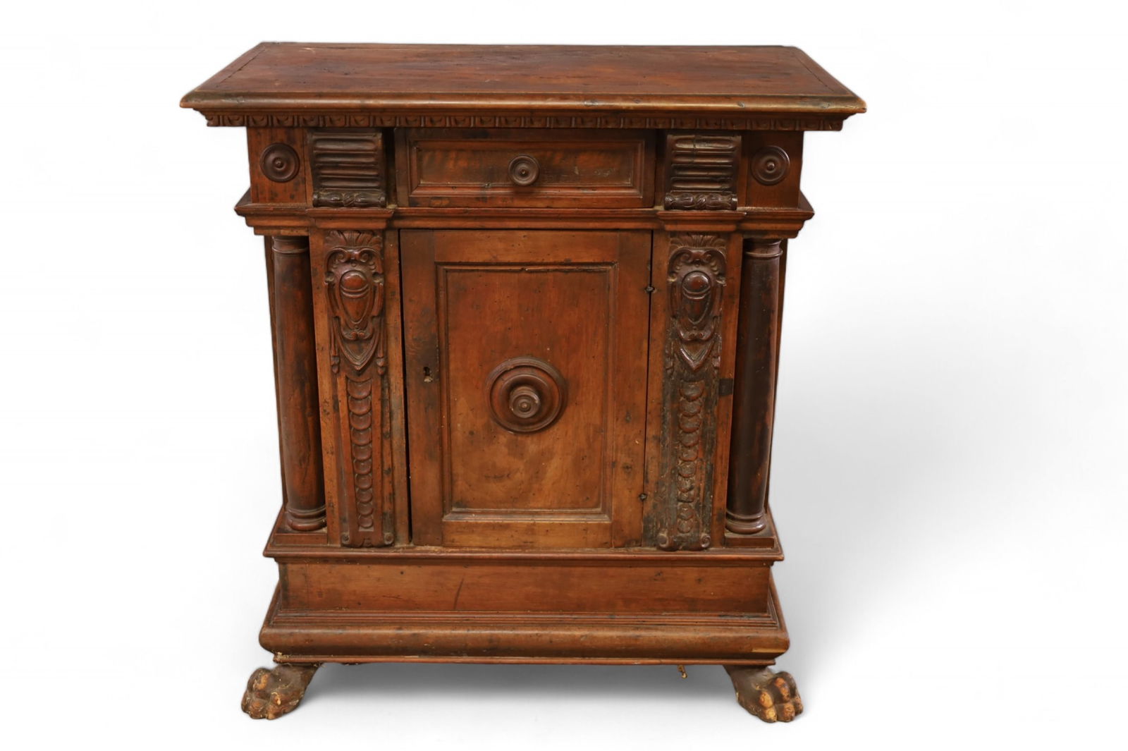 19TH CENTURY SPANISH HALL CABINET (1 of 4)