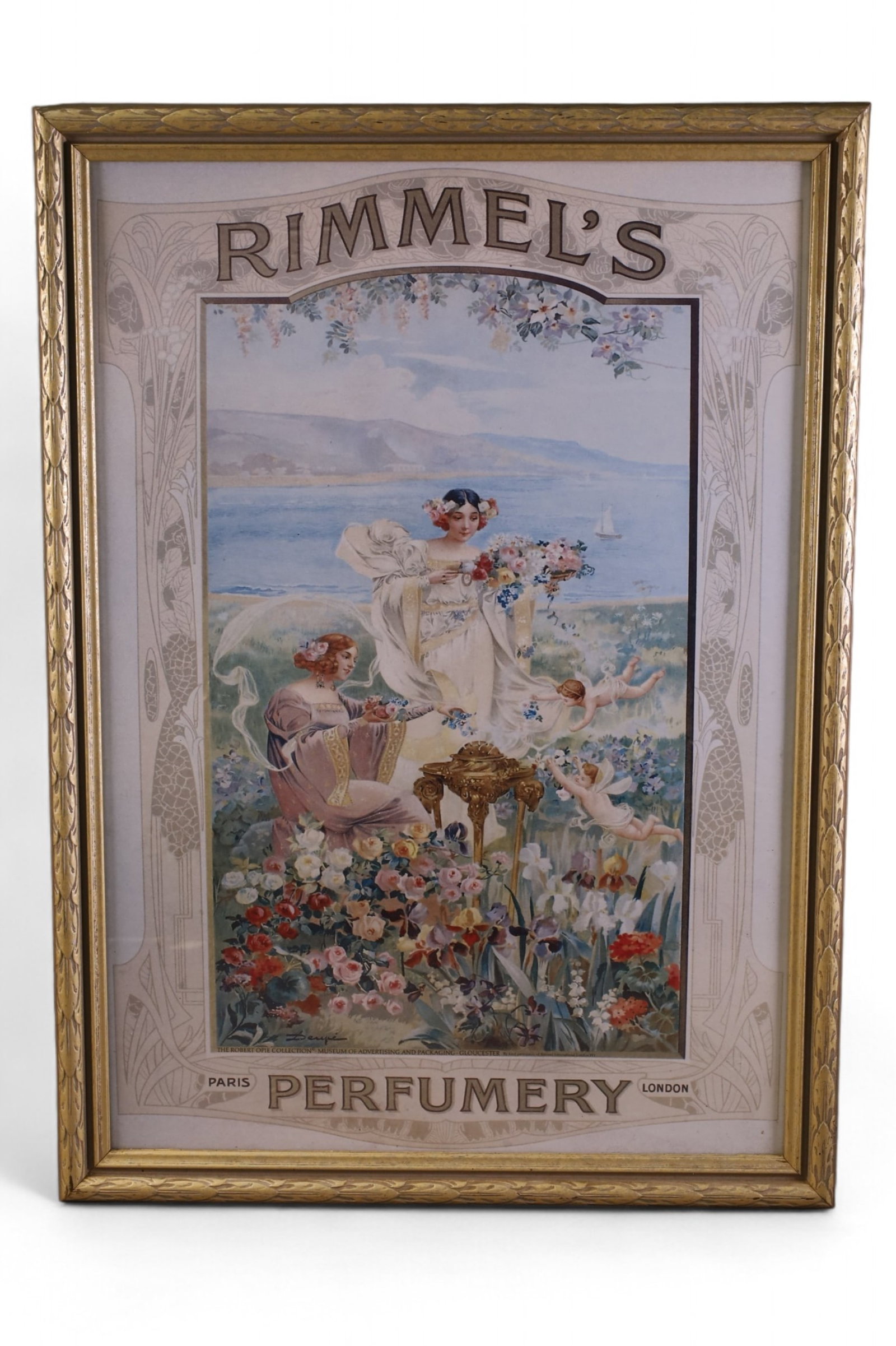 RIMMEL'S FRAMED AD (1 of 2)