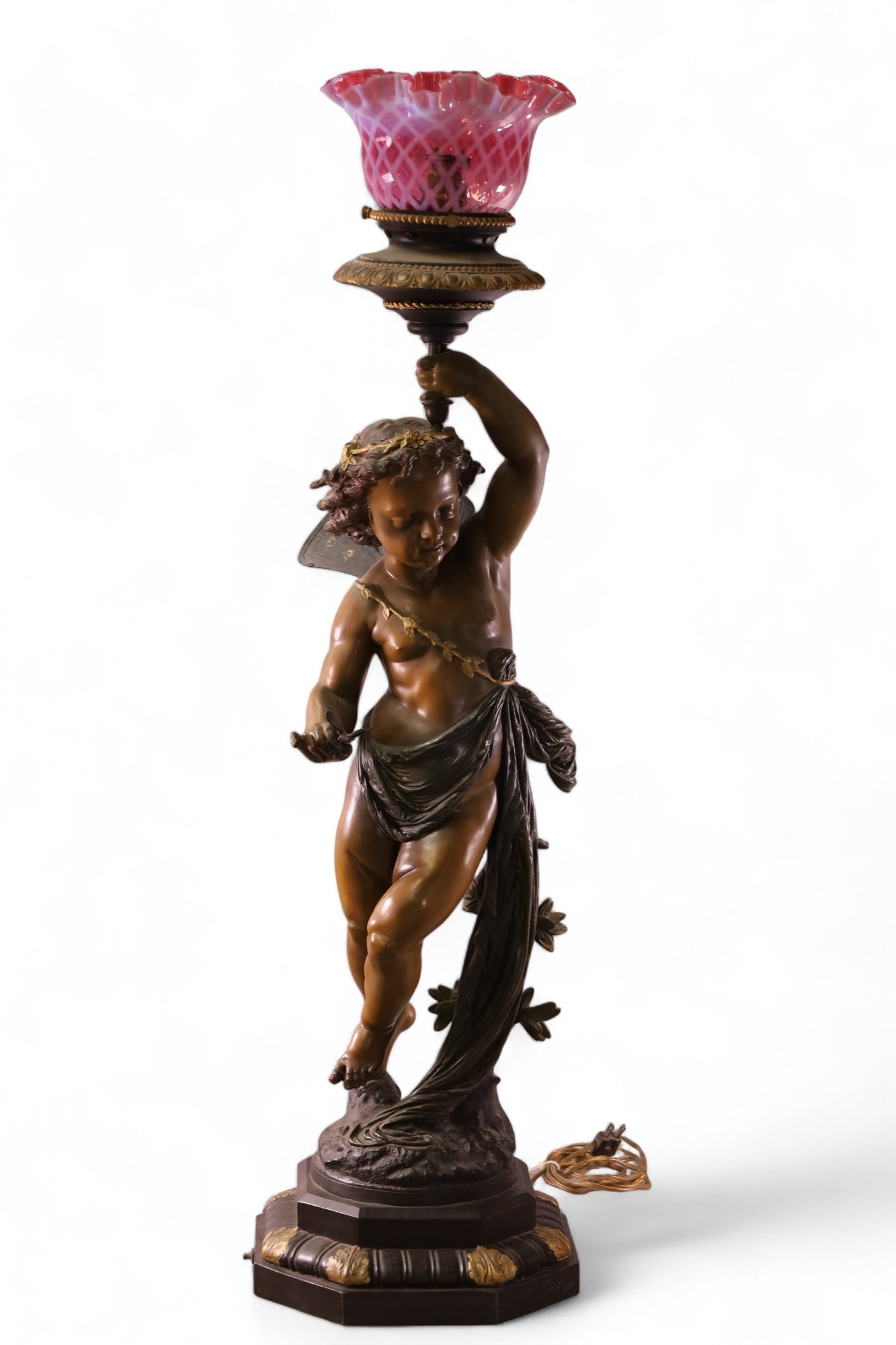 LARGE FIGURAL TABLE LAMP (1 of 3)