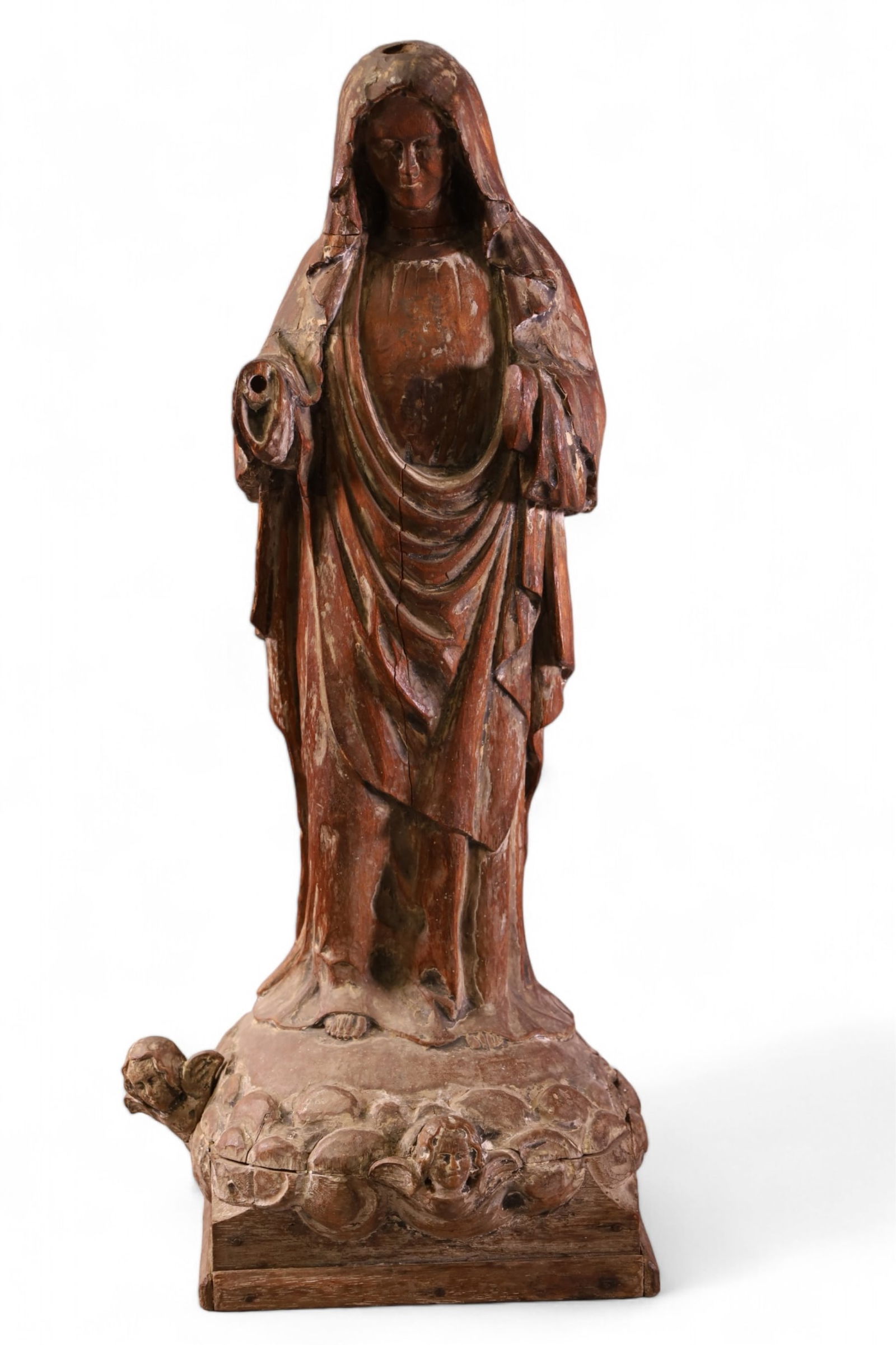 19TH CENTURY CARVED SANTO (1 of 5)