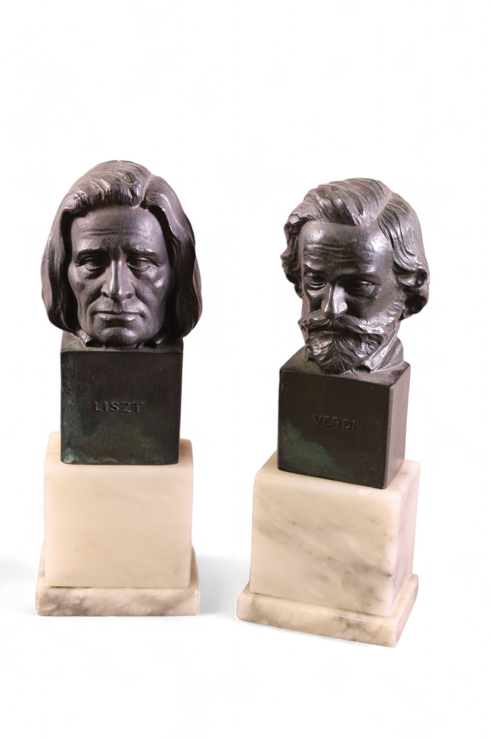 PAIR OF FIGURAL BOOKENDS (1 of 3)