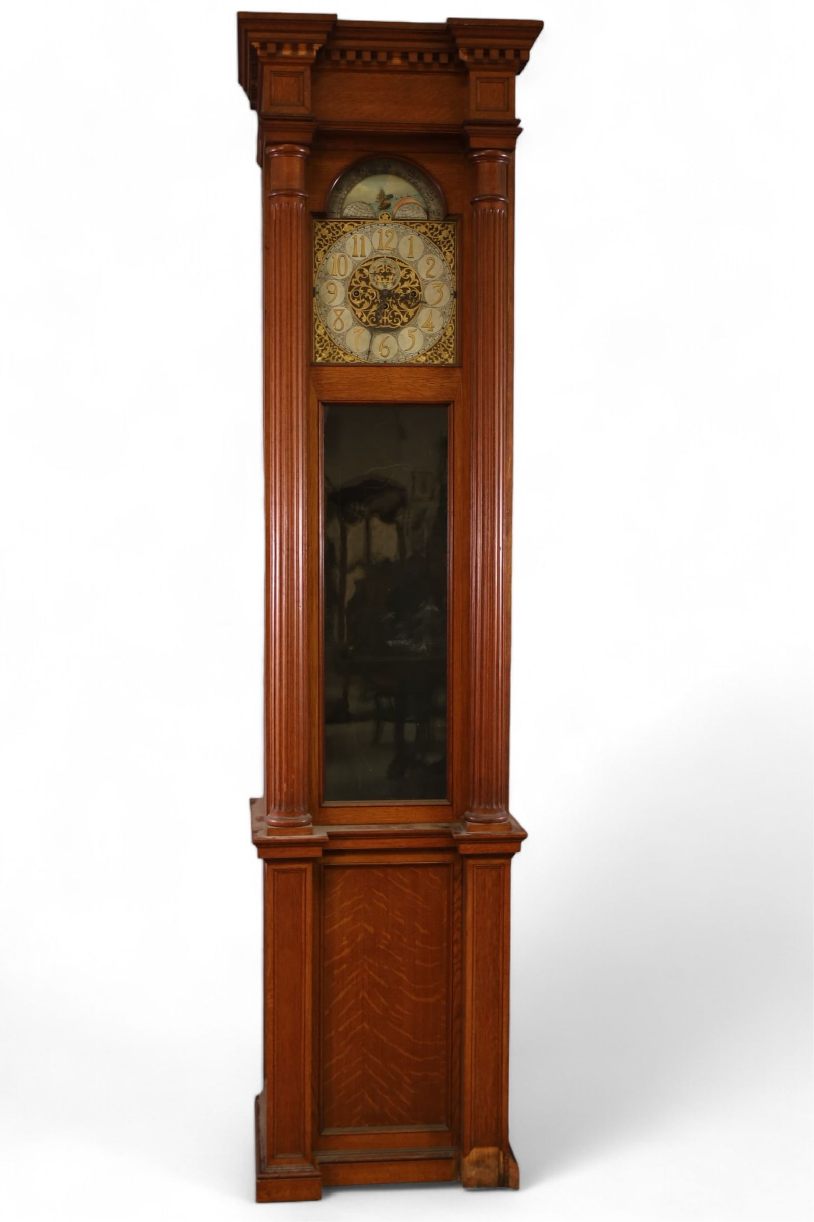 MONUMENTAL 2 WEIGHT TOWER CLOCK (1 of 7)