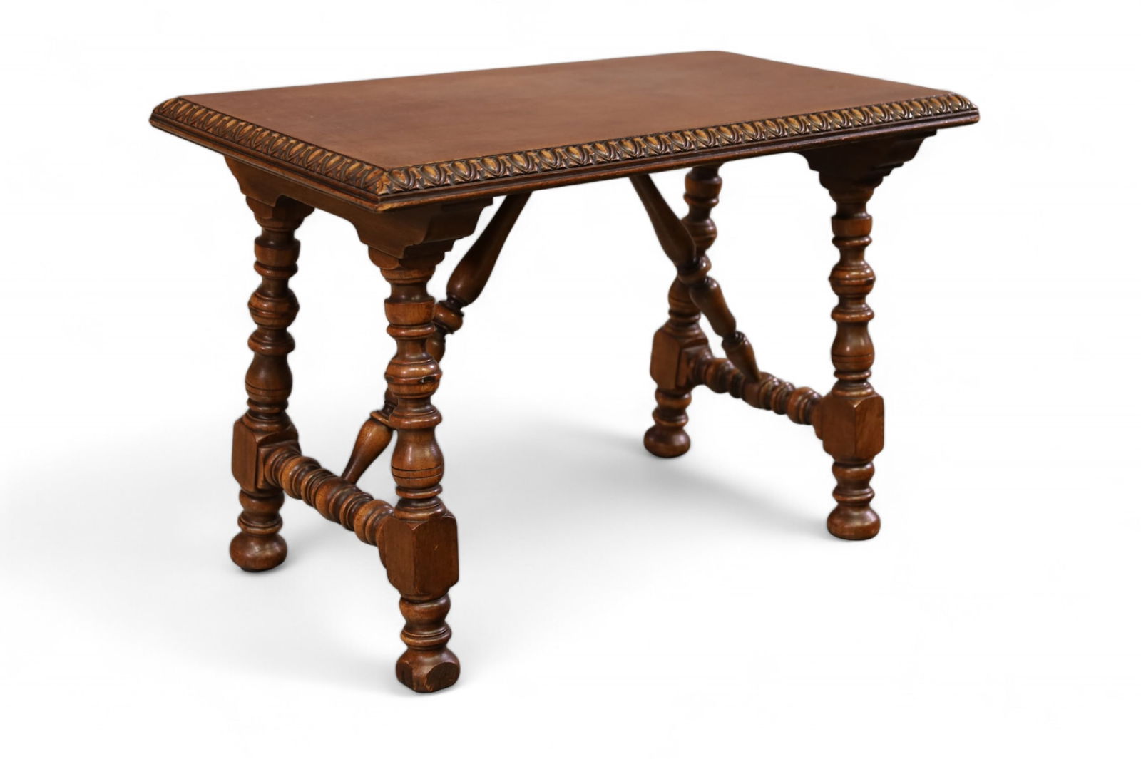 1920'S SPANISH STYLE WALNUT SIDE TABLE (1 of 2)