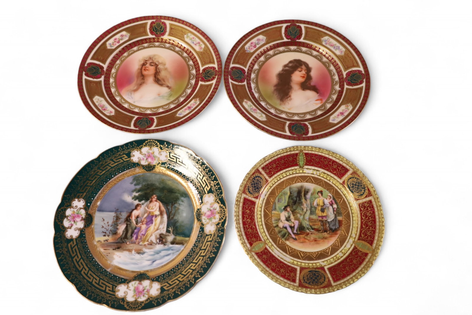 4 PIECES OF ROYAL VIENNA PORCELAIN (1 of 9)
