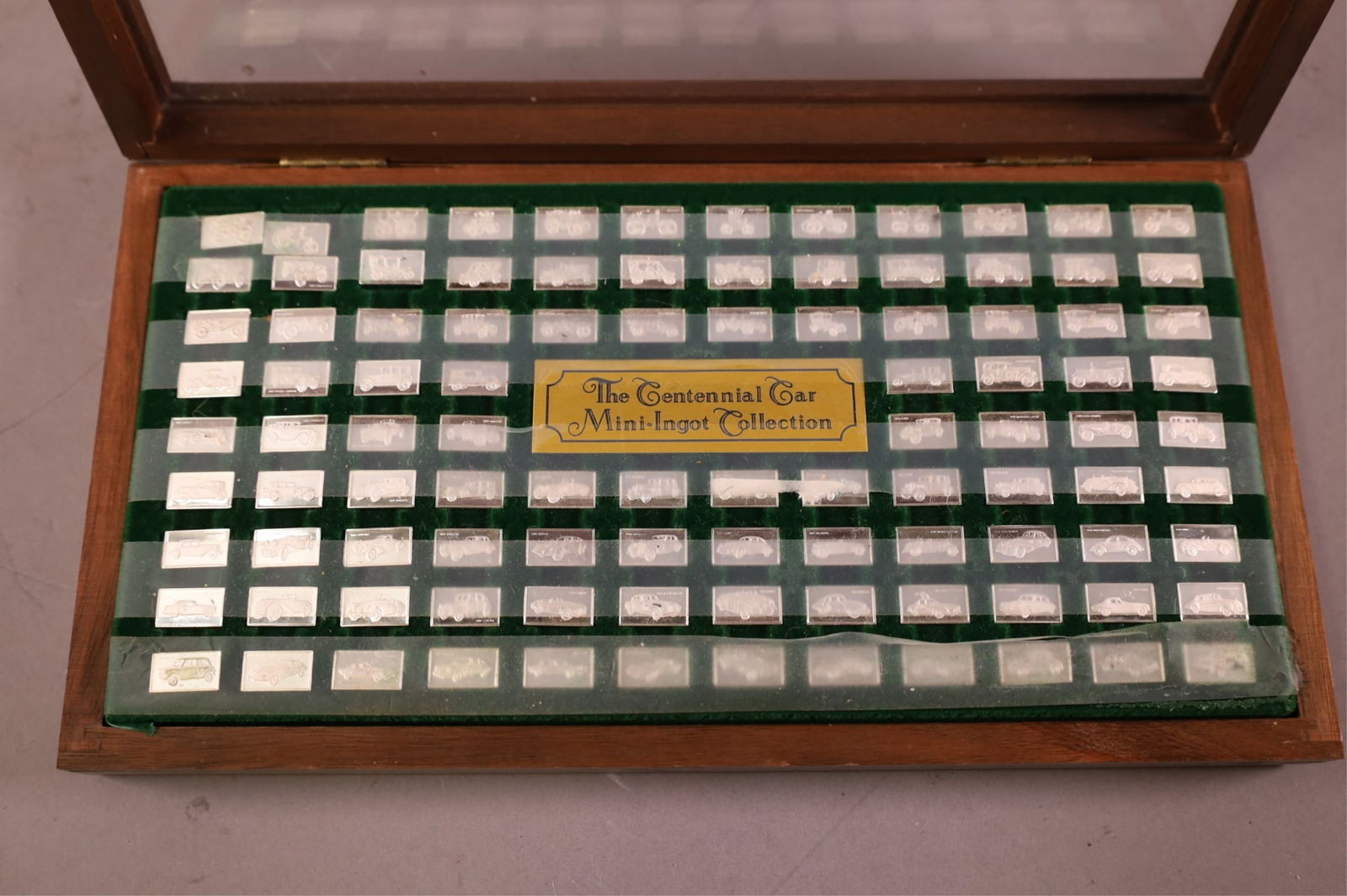 SILVER CENTENNIAL CAR MINI INGOT COLLECTION (1 of 3)