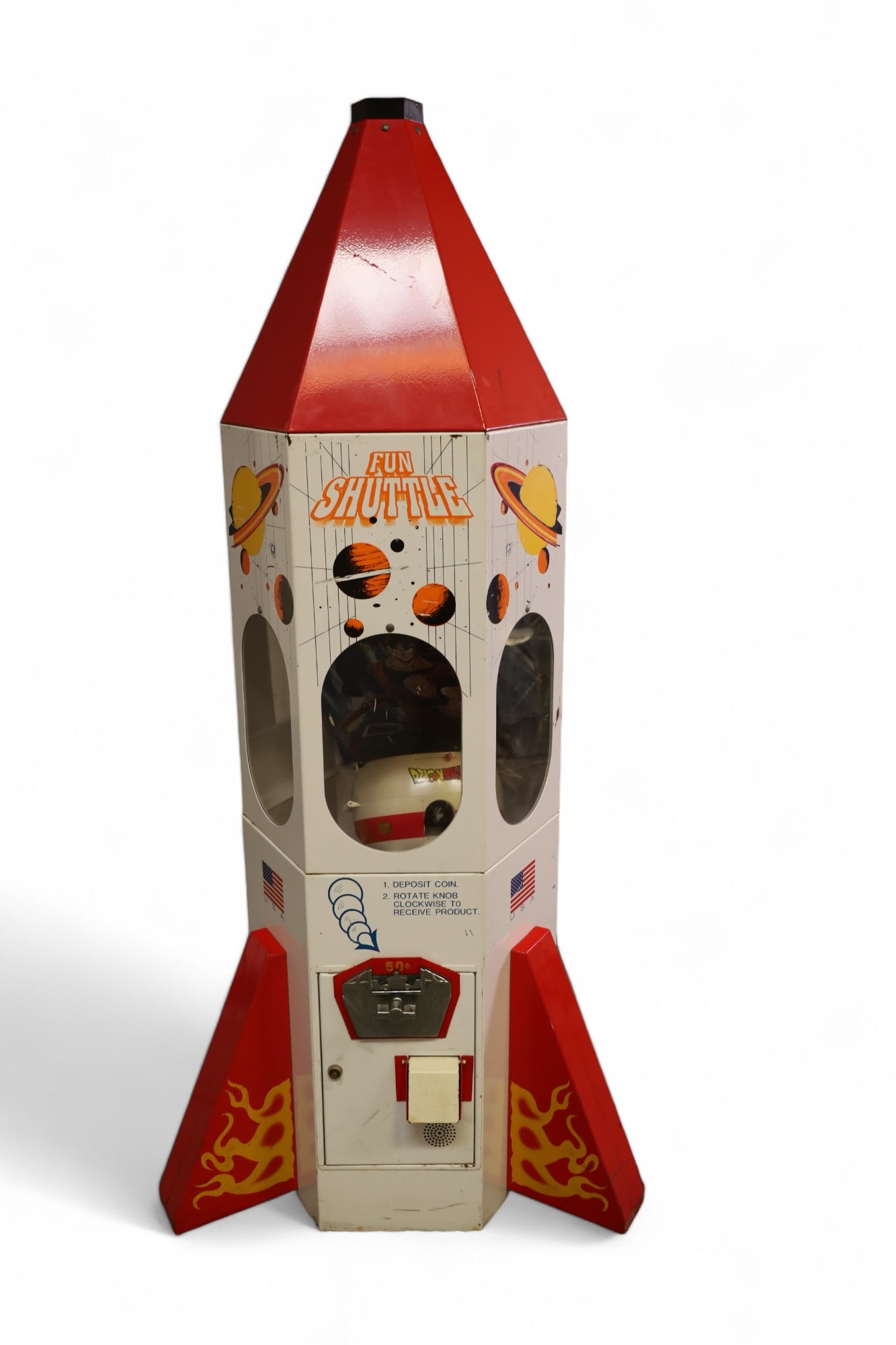 FUN SHUTTLE CAPSULE VENDING MACHINE (1 of 4)