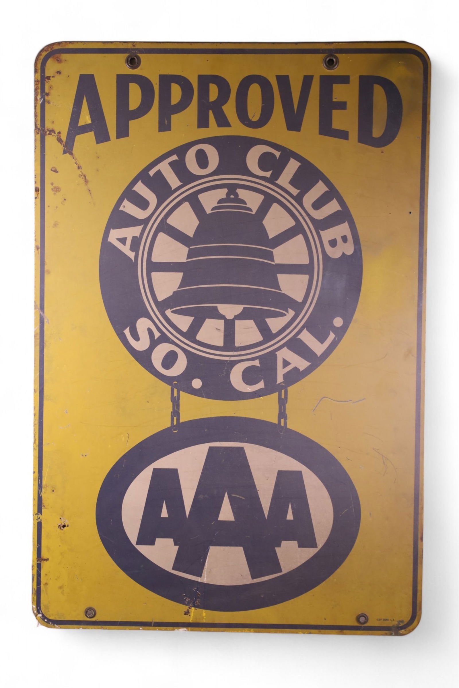 Vintage Dst Dupli Color Auto Spray Paint Sign