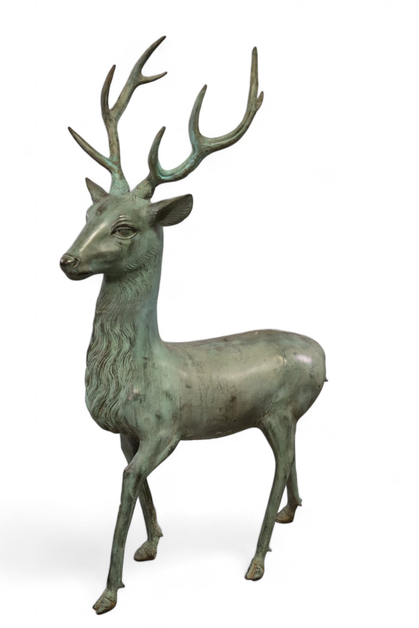 LARGE BRONZE DEER (1 of 2)