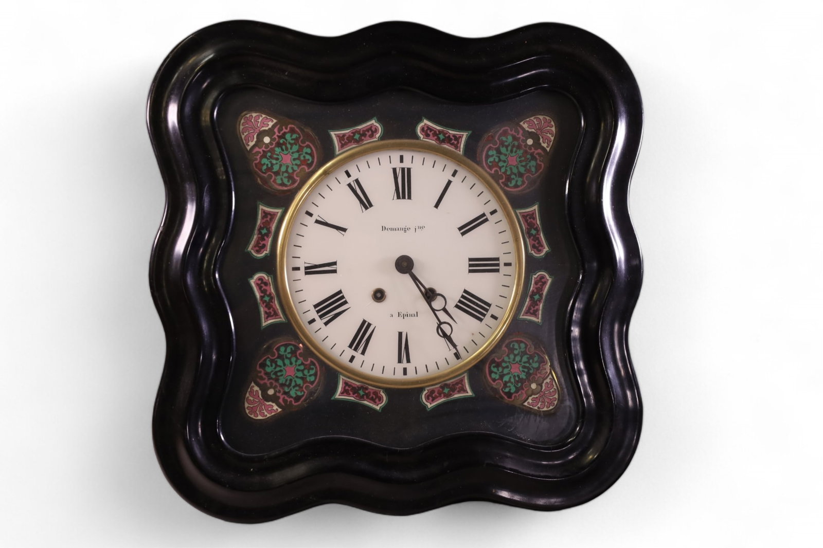 ANTIQUE FRENCH WALL CLOCK (1 of 3)