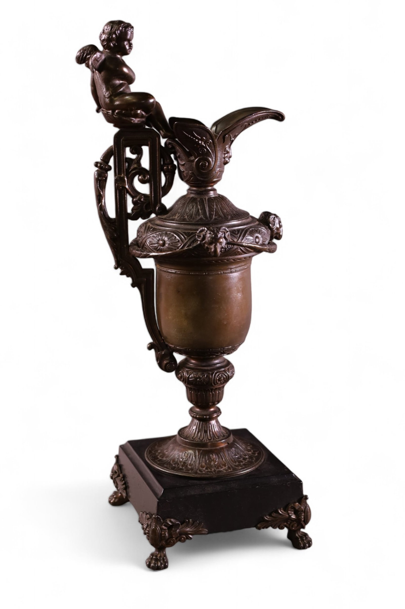 VICTORIAN CAST METAL EWER (1 of 2)